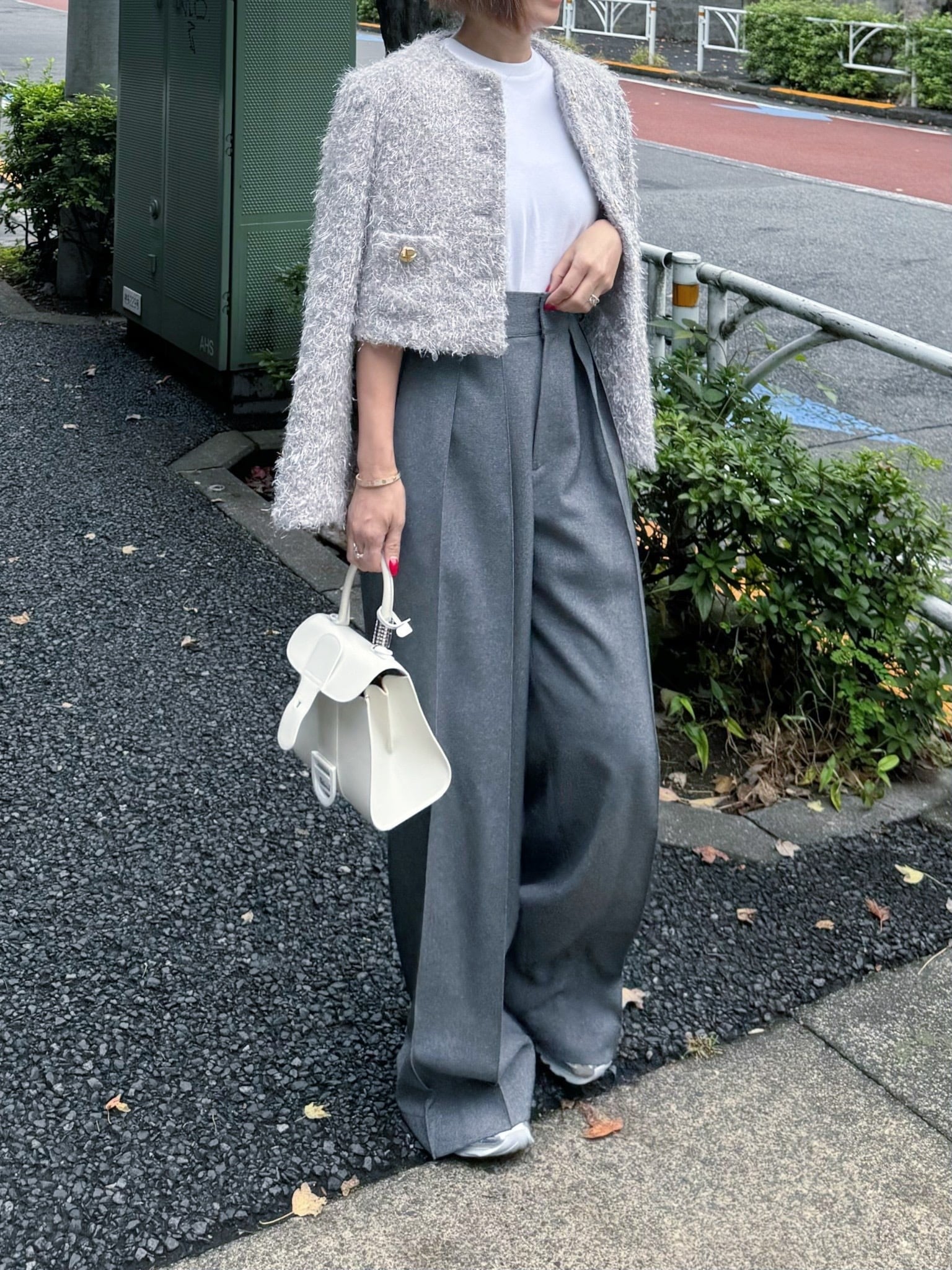 モデル身長:157.5㎝ / サイズ:0