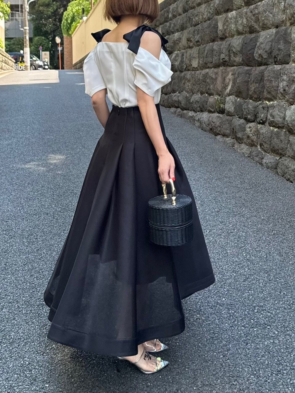 モデル身長:157.5㎝ / サイズ:0