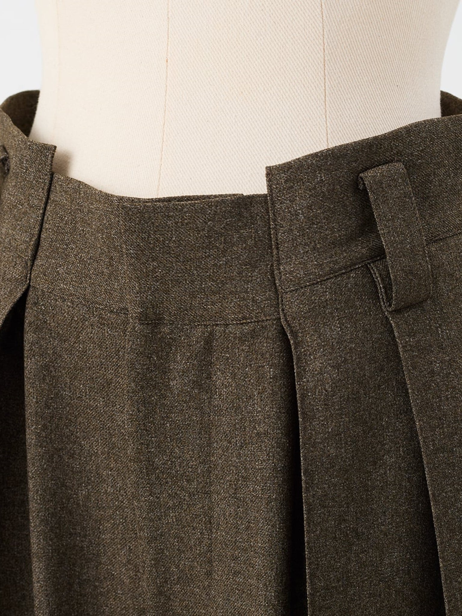 ハイウエストタックワイドパンツ Lara