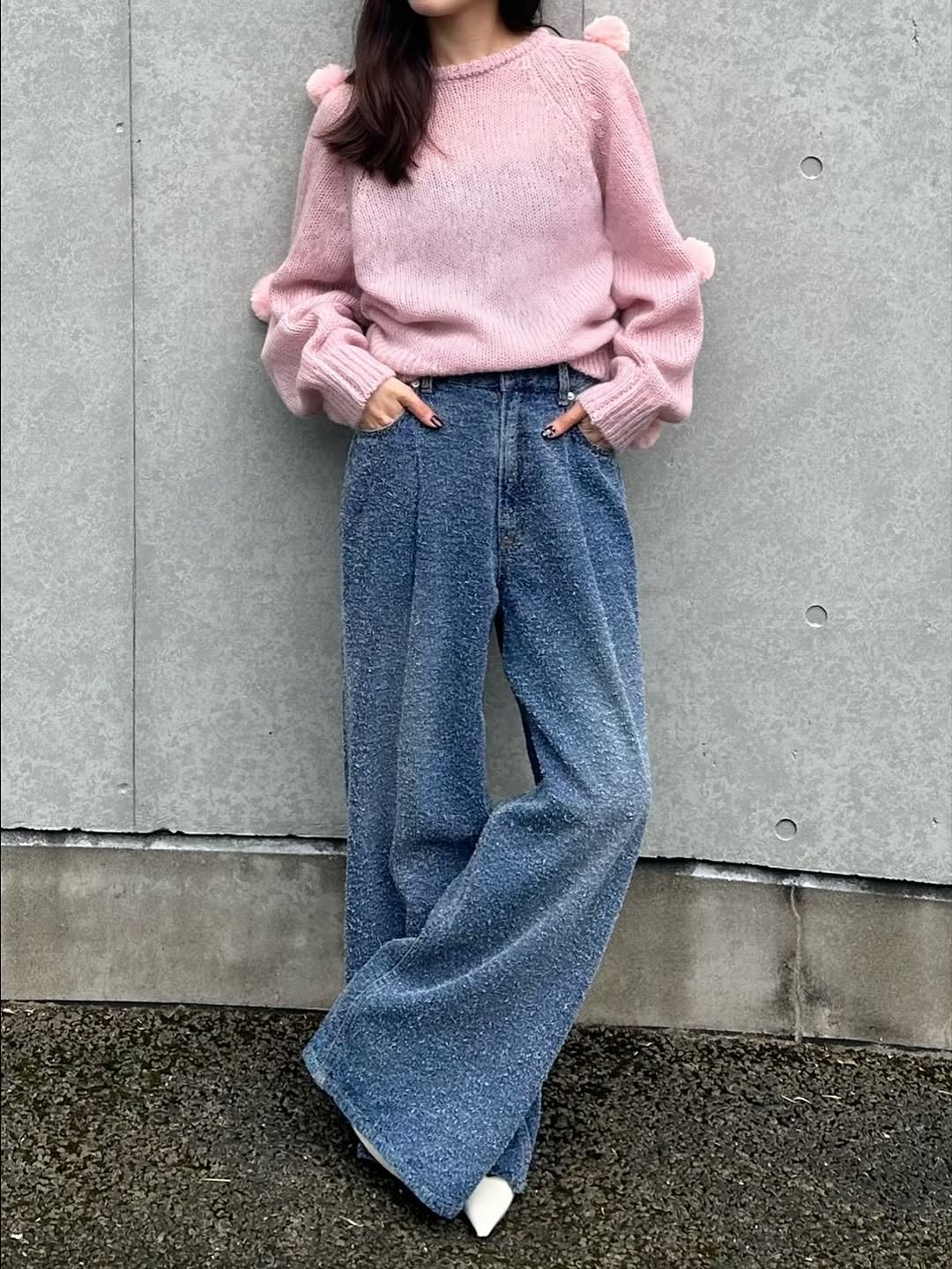 モデル身長:162㎝ / サイズ:FREE