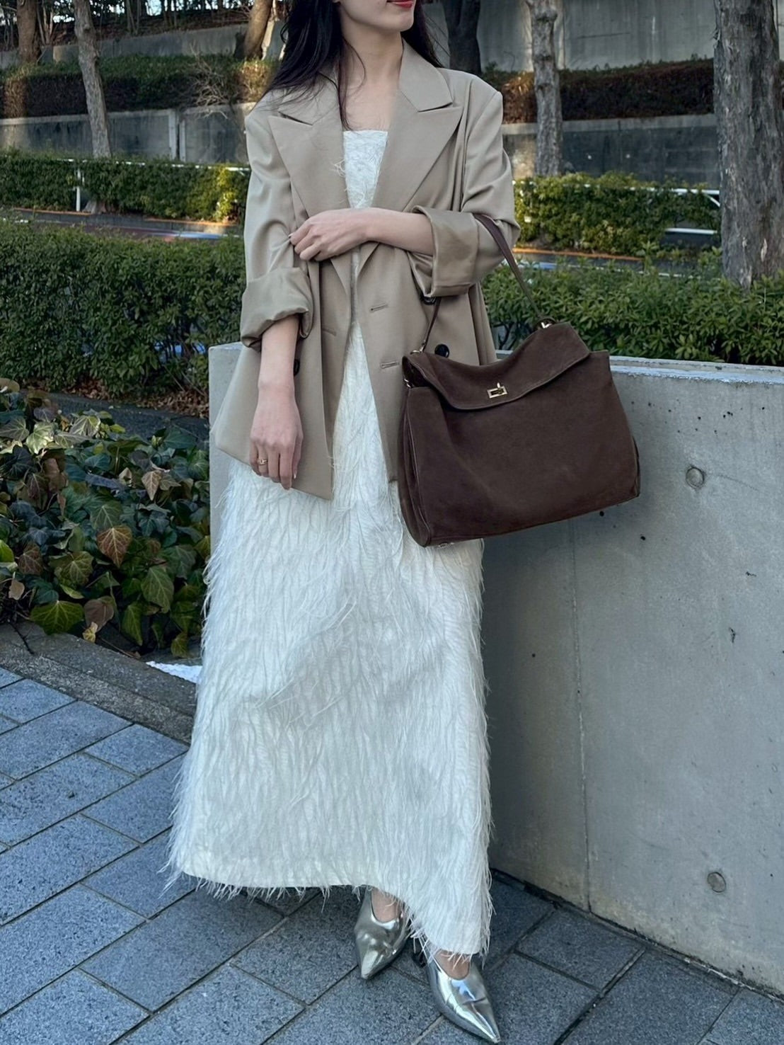 モデル身長:161㎝ / サイズ:FREE