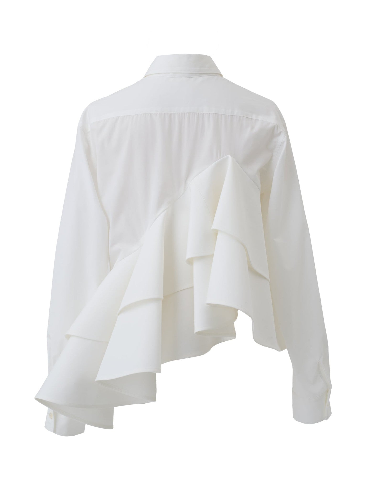 Florian asymmetrical ruffle blouse