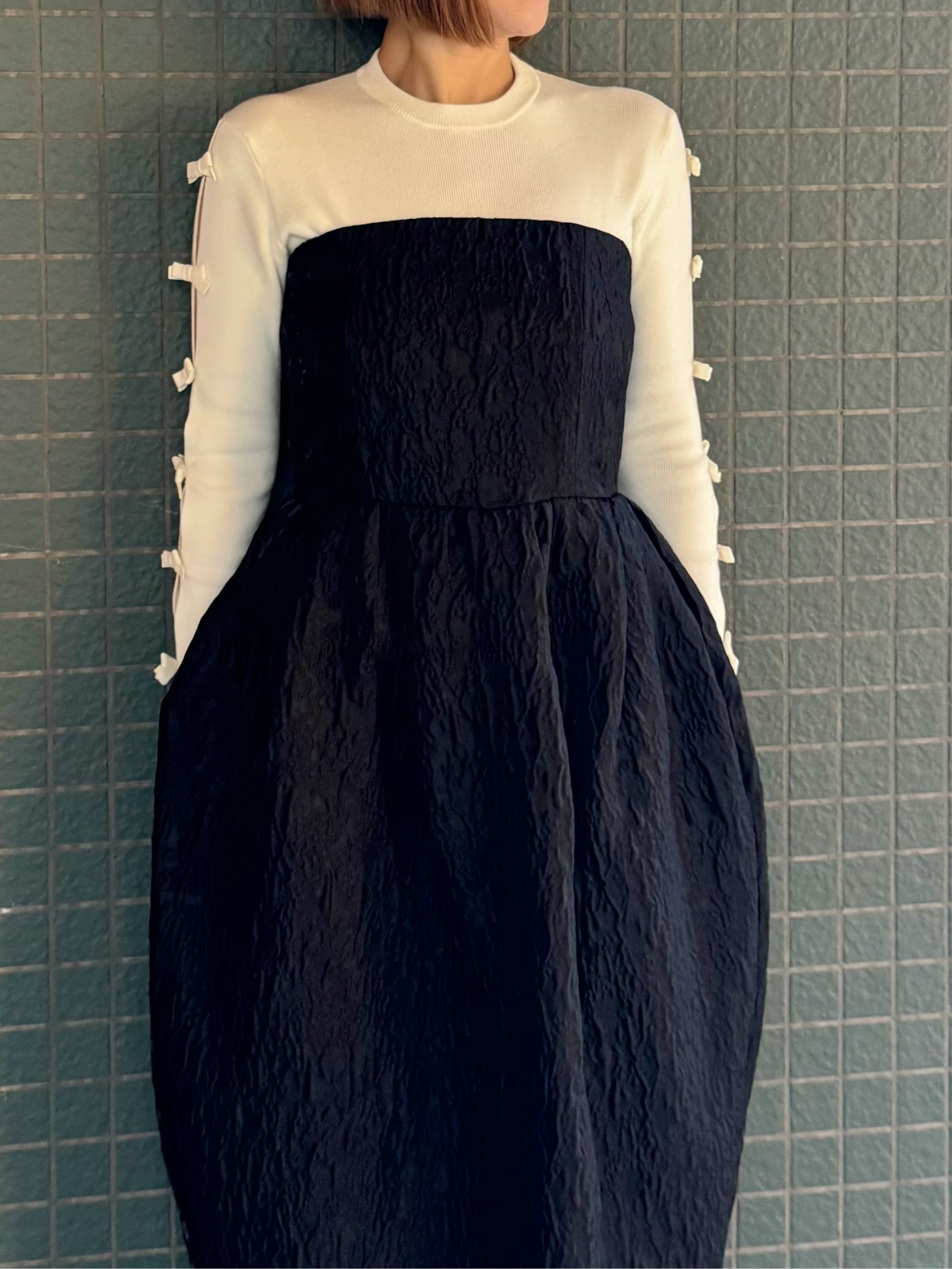 モデル身長:157.5㎝ / サイズ:0