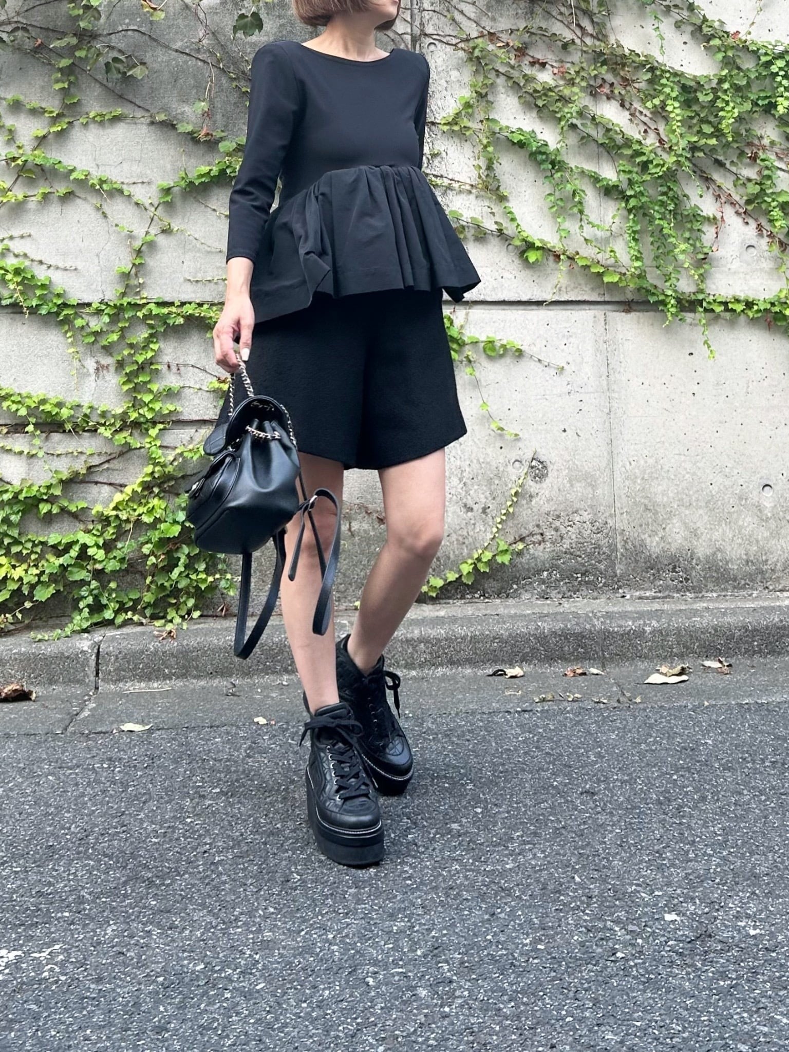 モデル身長:157.5㎝ / サイズ:0