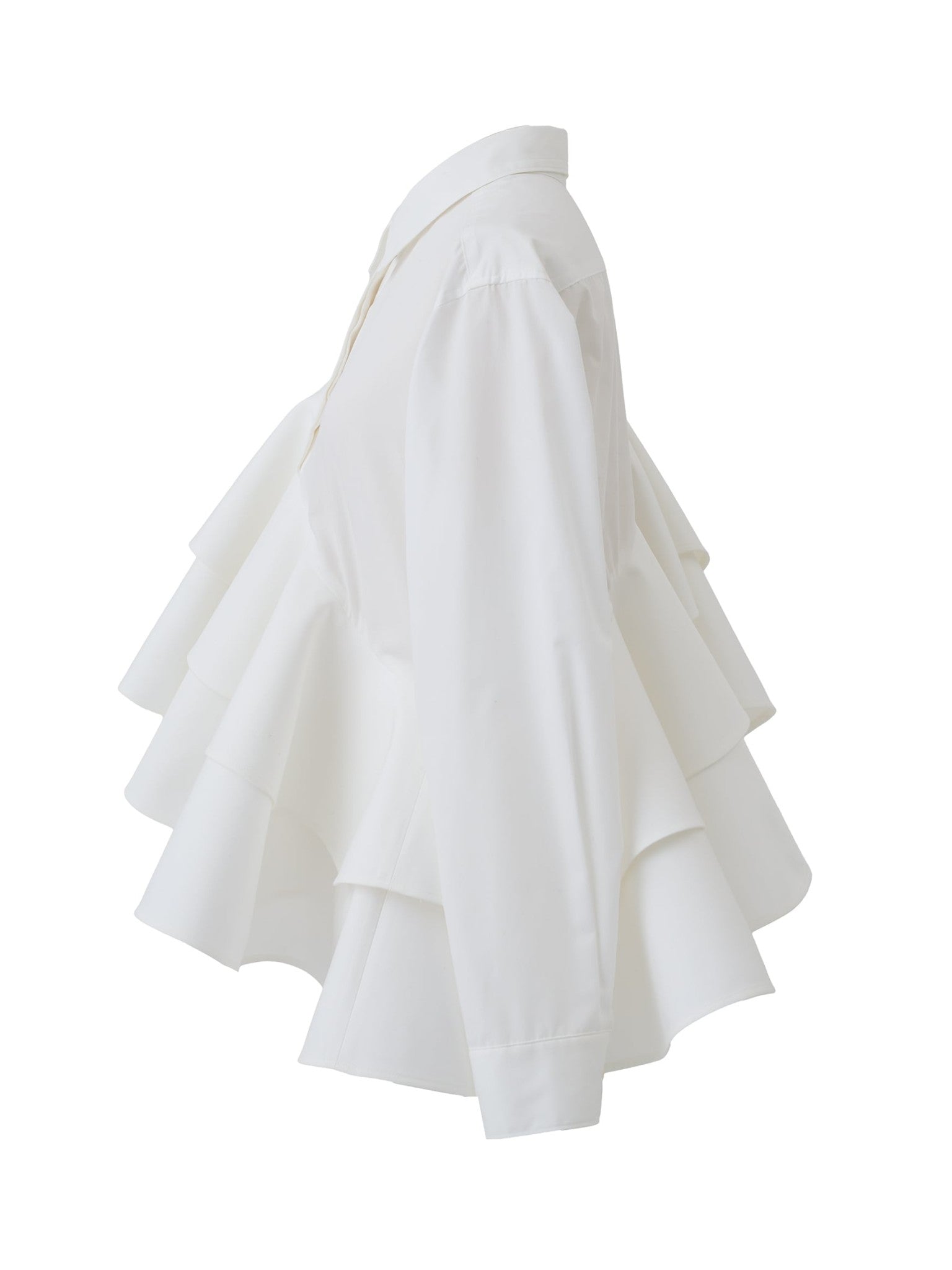 アシメフリルブラウス Florian