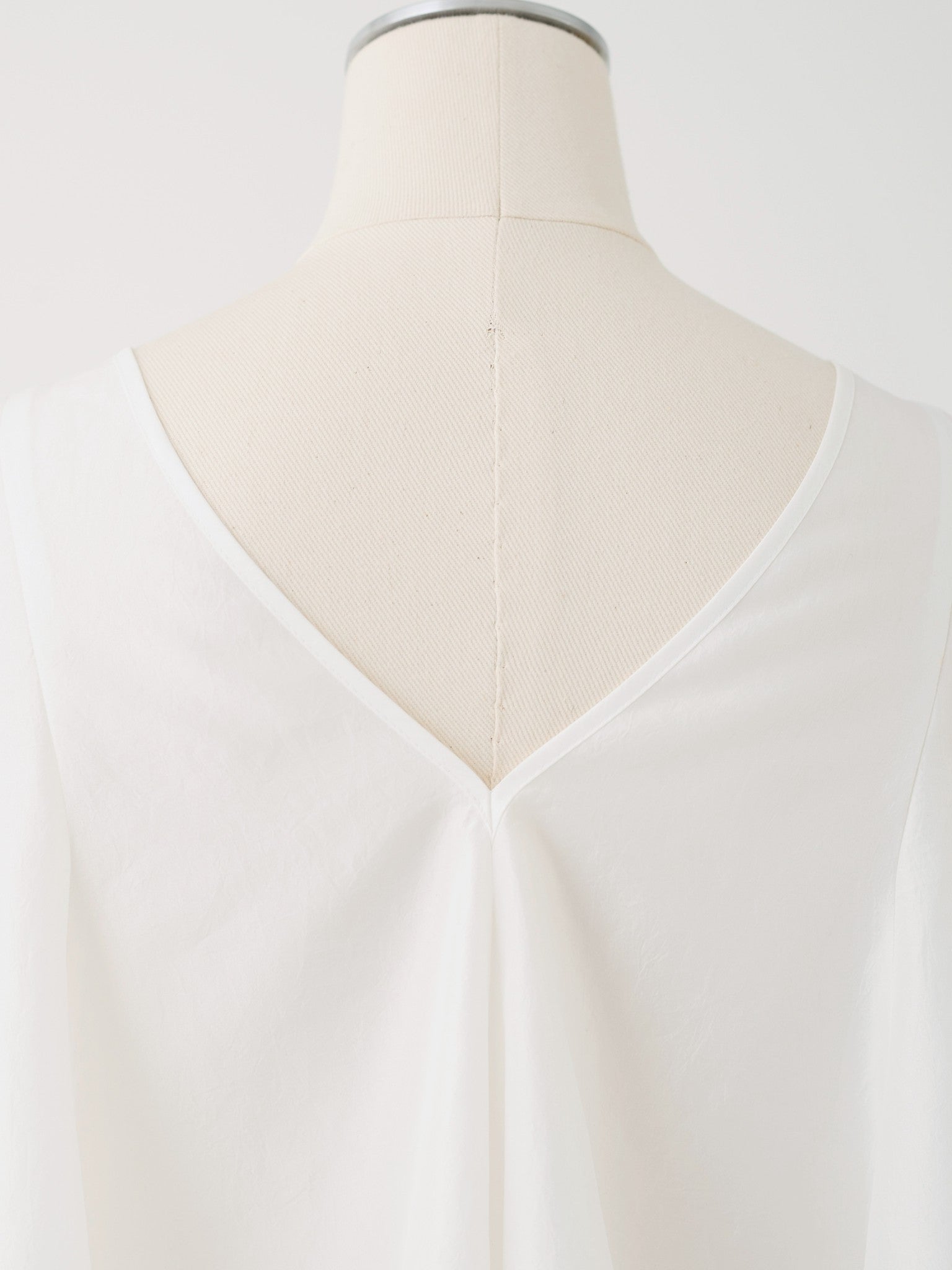 Jean flared frill top