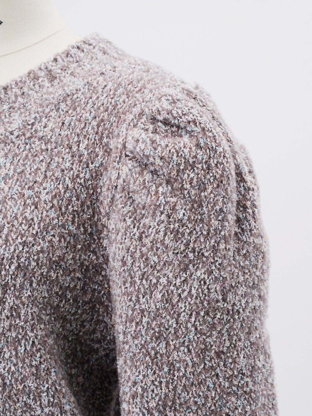 ボリュームスリーブニット‐ファンシー petite