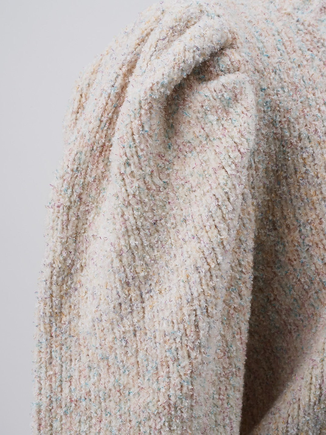 ボリュームスリーブニット‐ファンシー petite