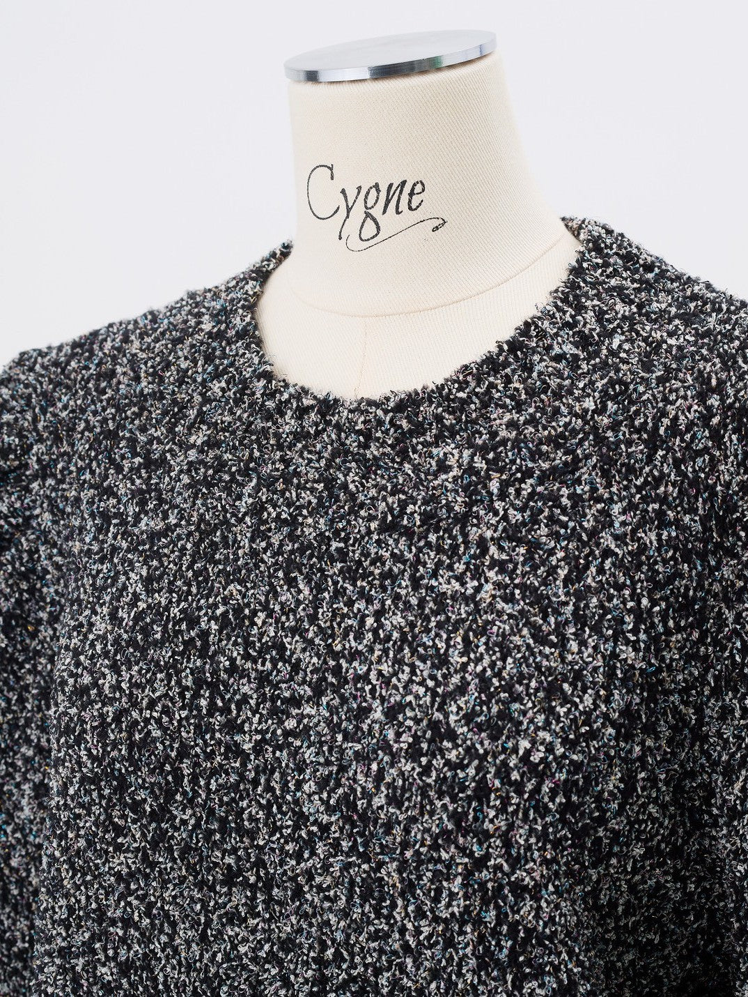 ボリュームスリーブニット‐ファンシー petite