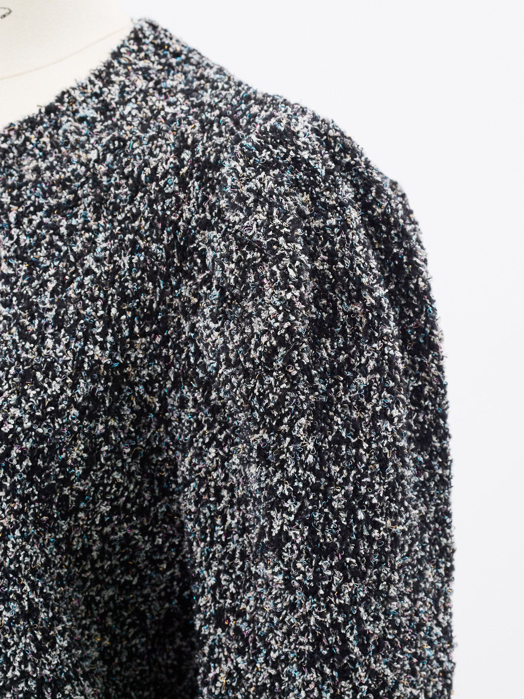 ボリュームスリーブニット‐ファンシー petite