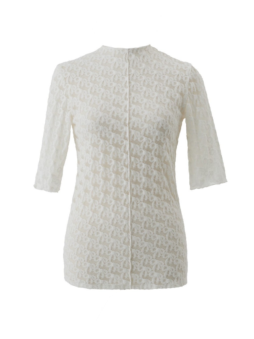 Ribbon lace top Aimii