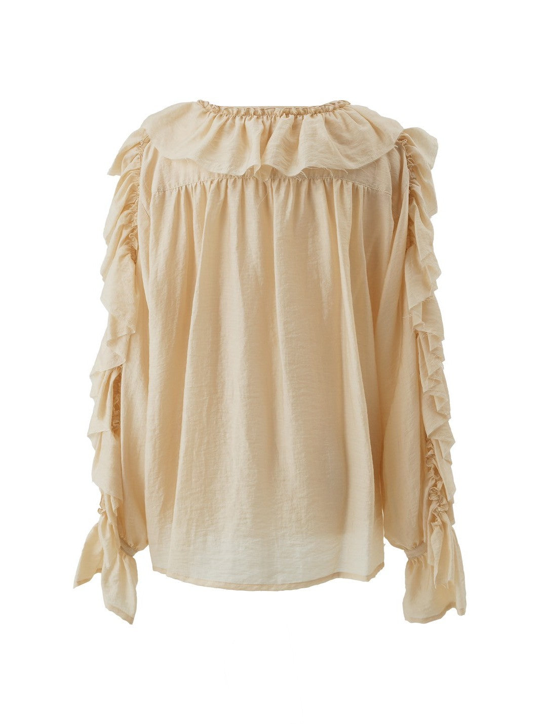 ボリュームフリルブラウス Alan