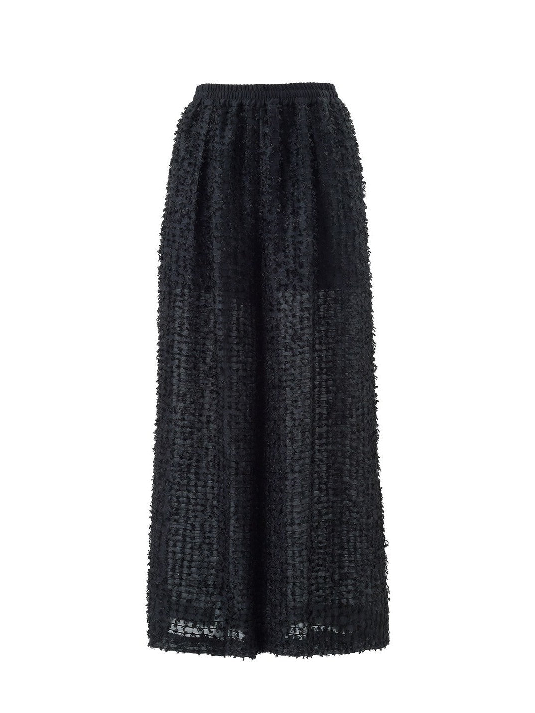 カットジャガードパンツ Brune