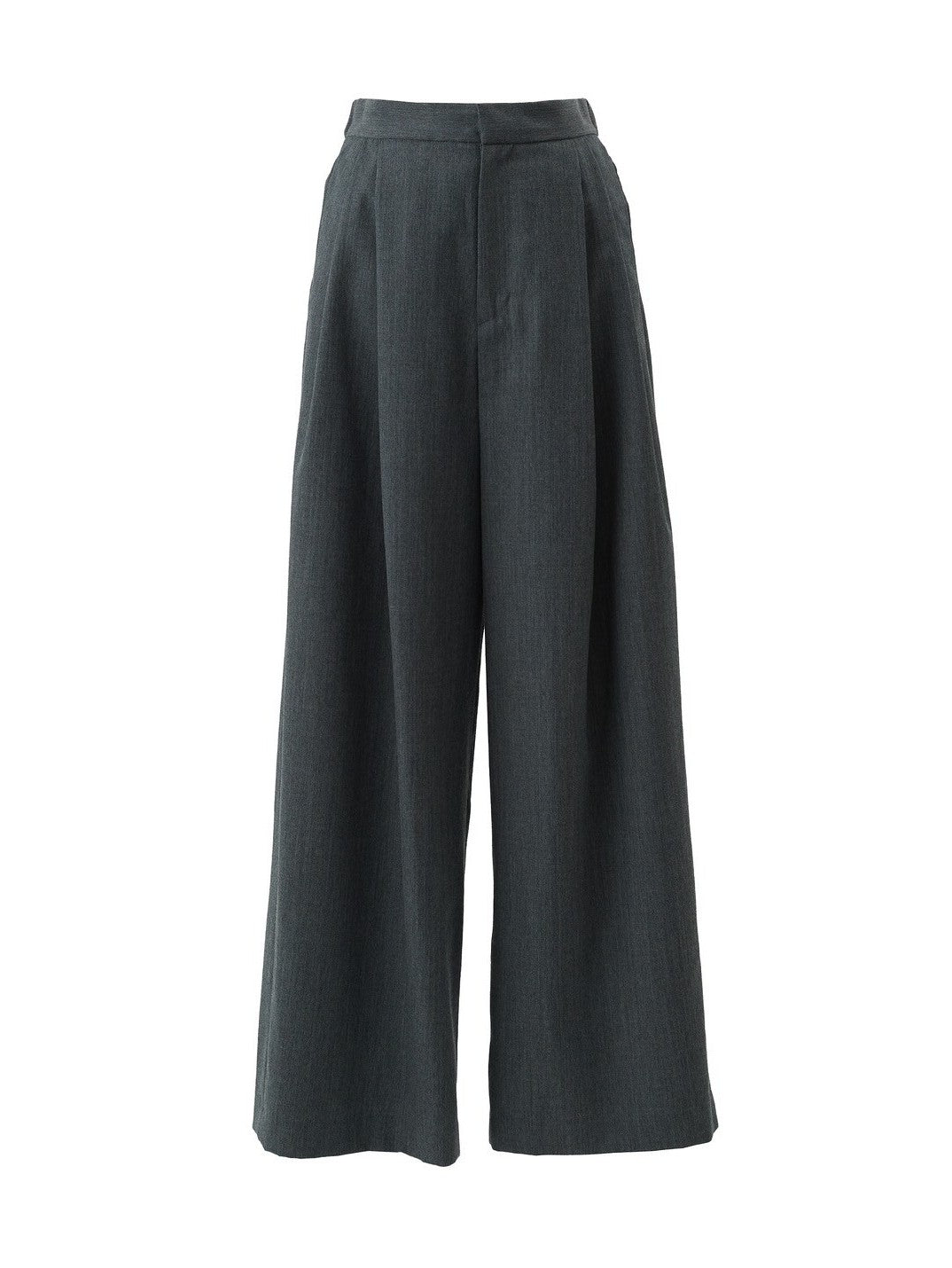 Bruno wide-leg suspender pants