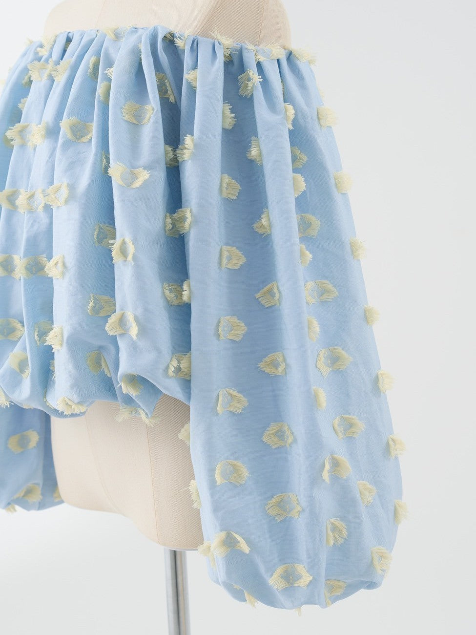 Daniele Off-the-Shoulder Jacquard Blouse