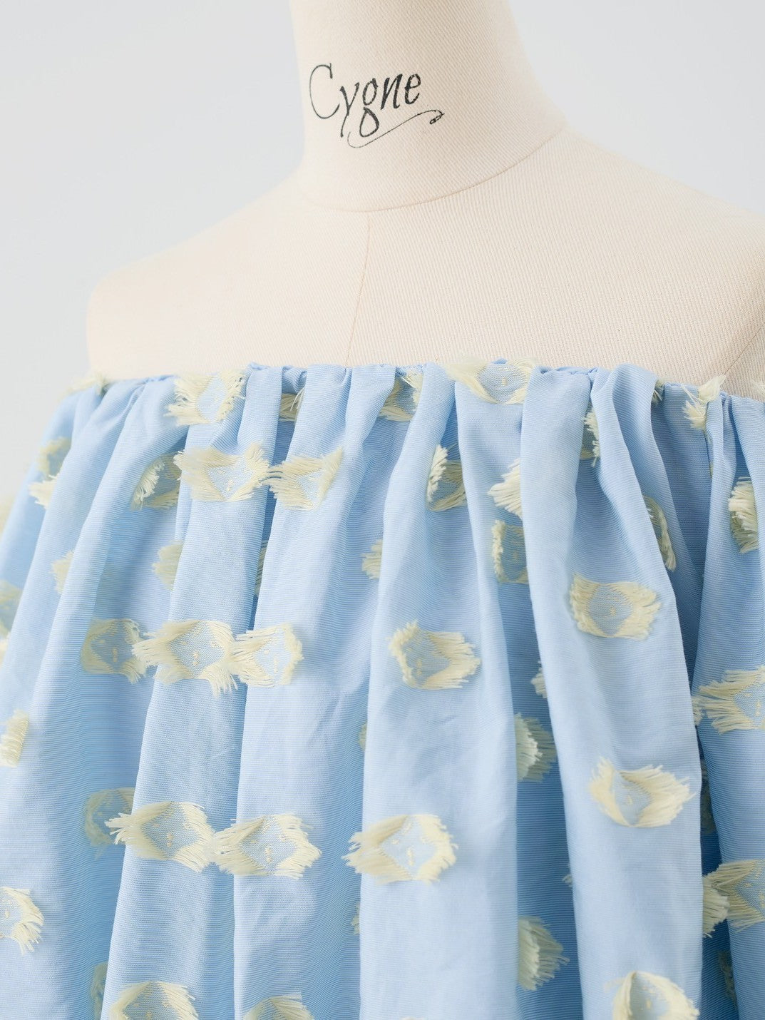 Daniele Off-the-Shoulder Jacquard Blouse