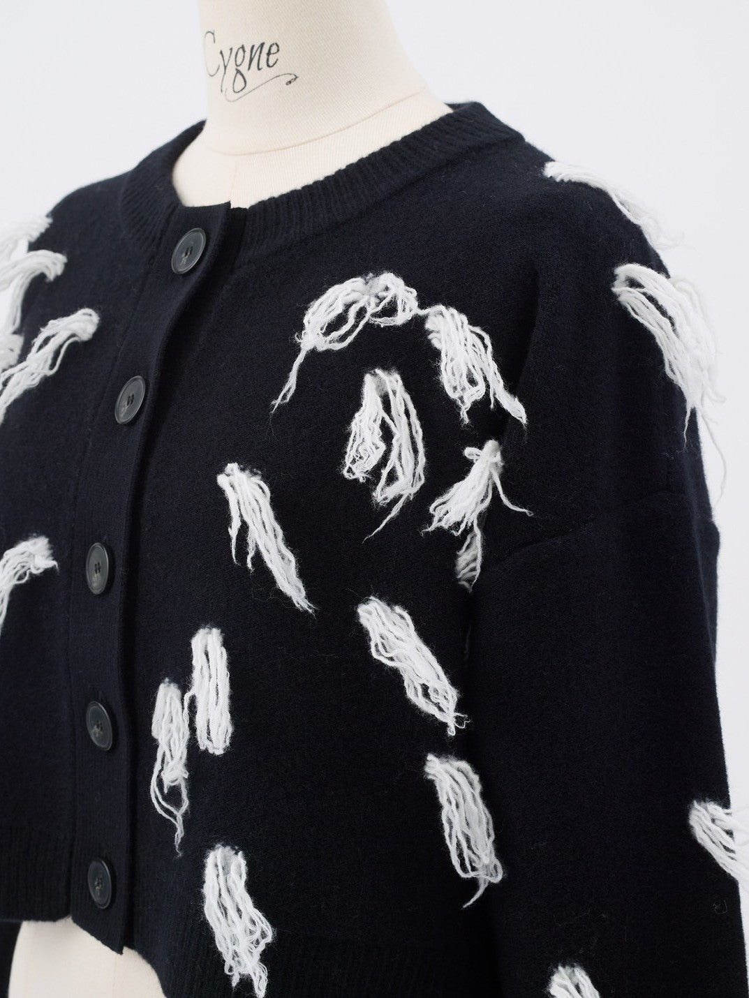 もけもけニットカーディガン Fany