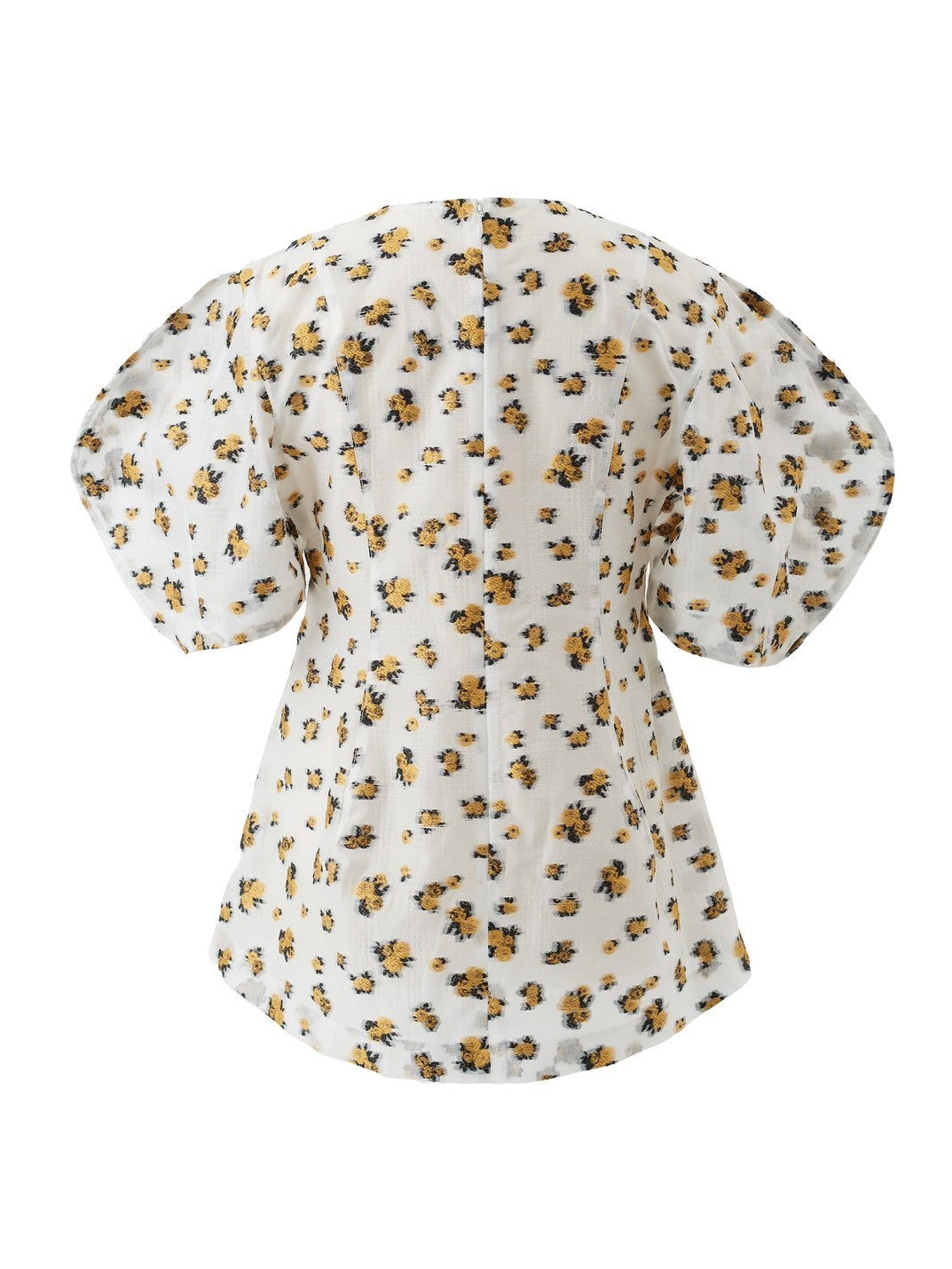 フラワージャガードトップス Floran