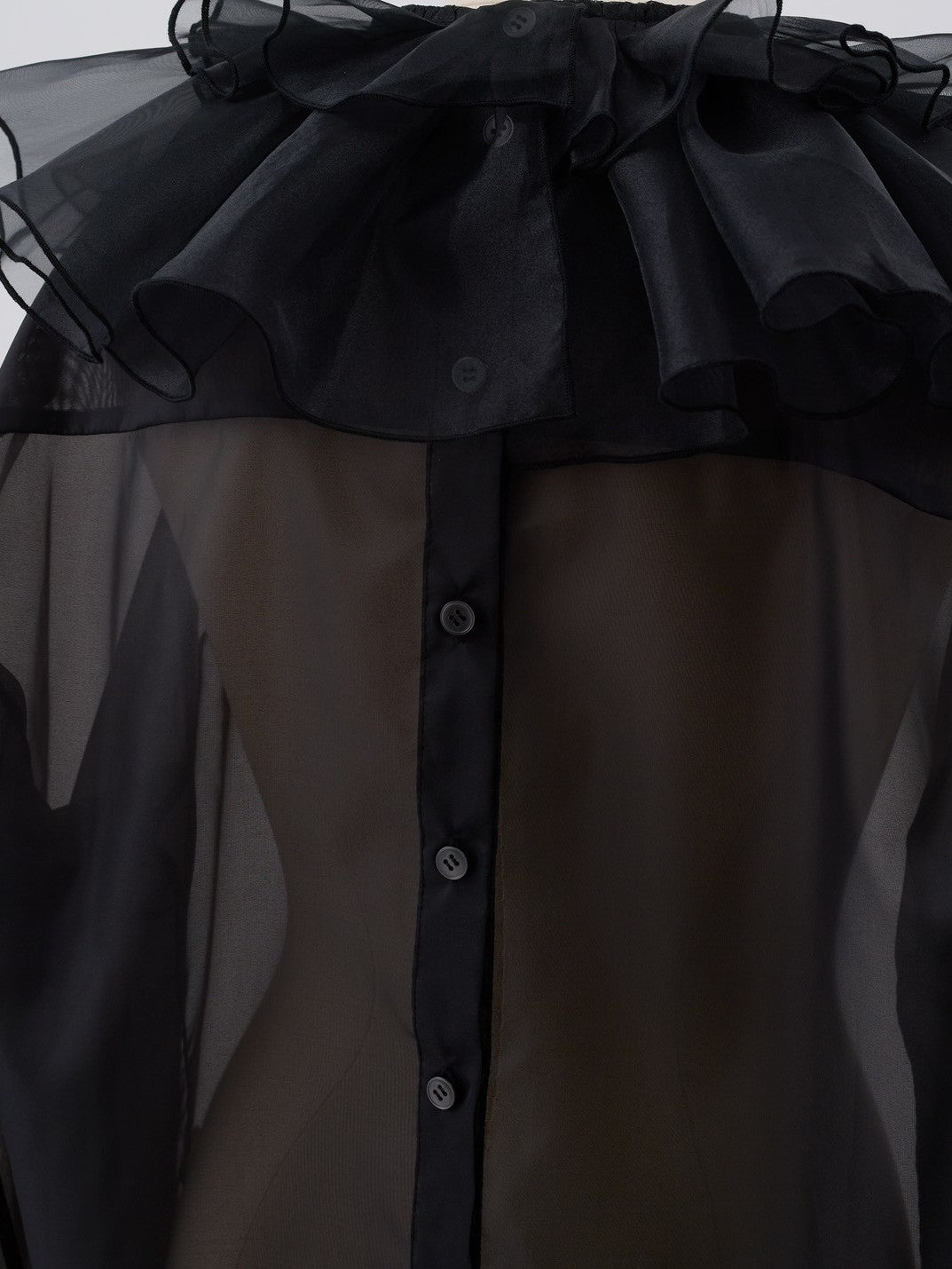 フリルオーガンジーブラウス Gwenn