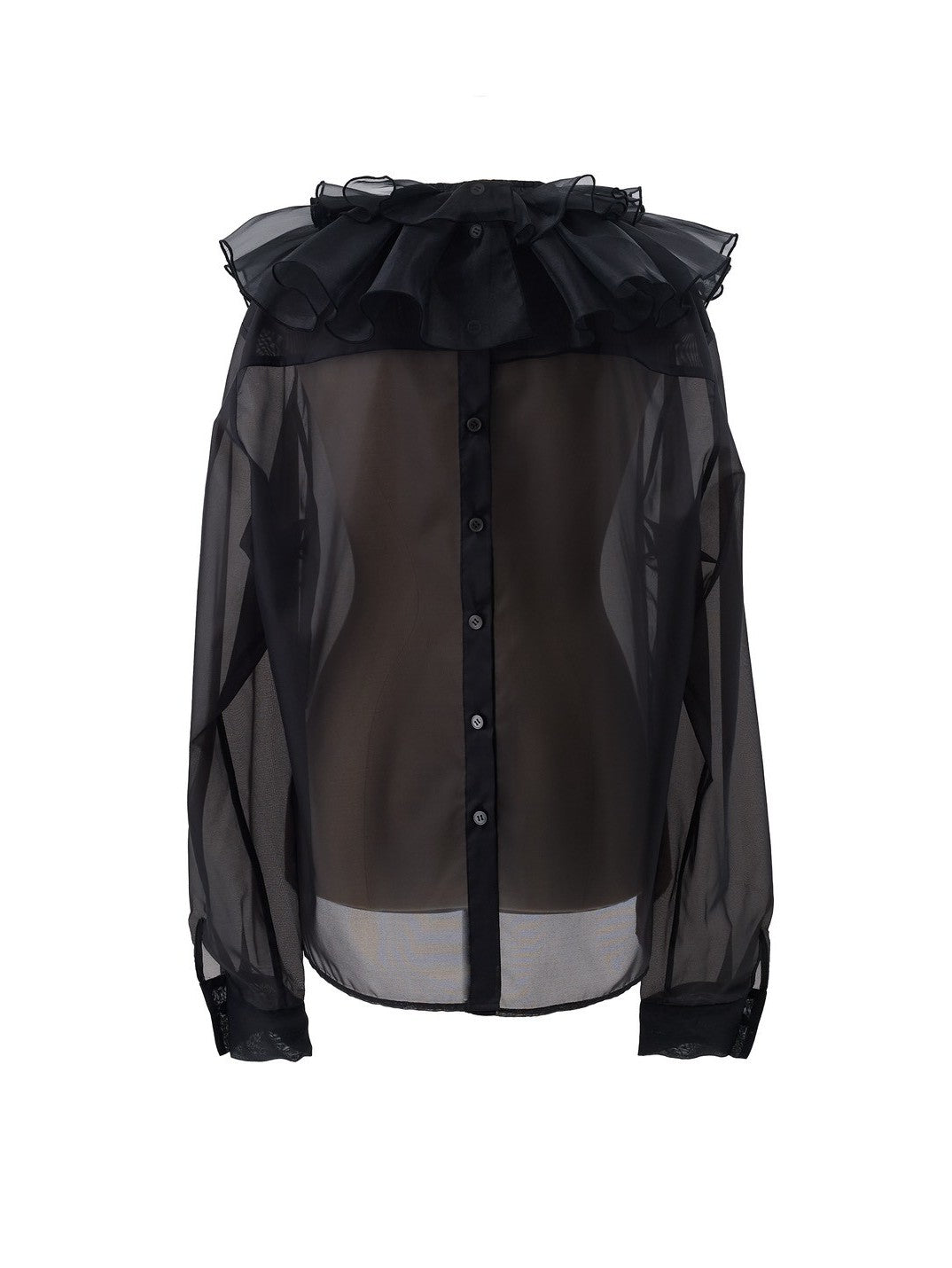 フリルオーガンジーブラウス Gwenn