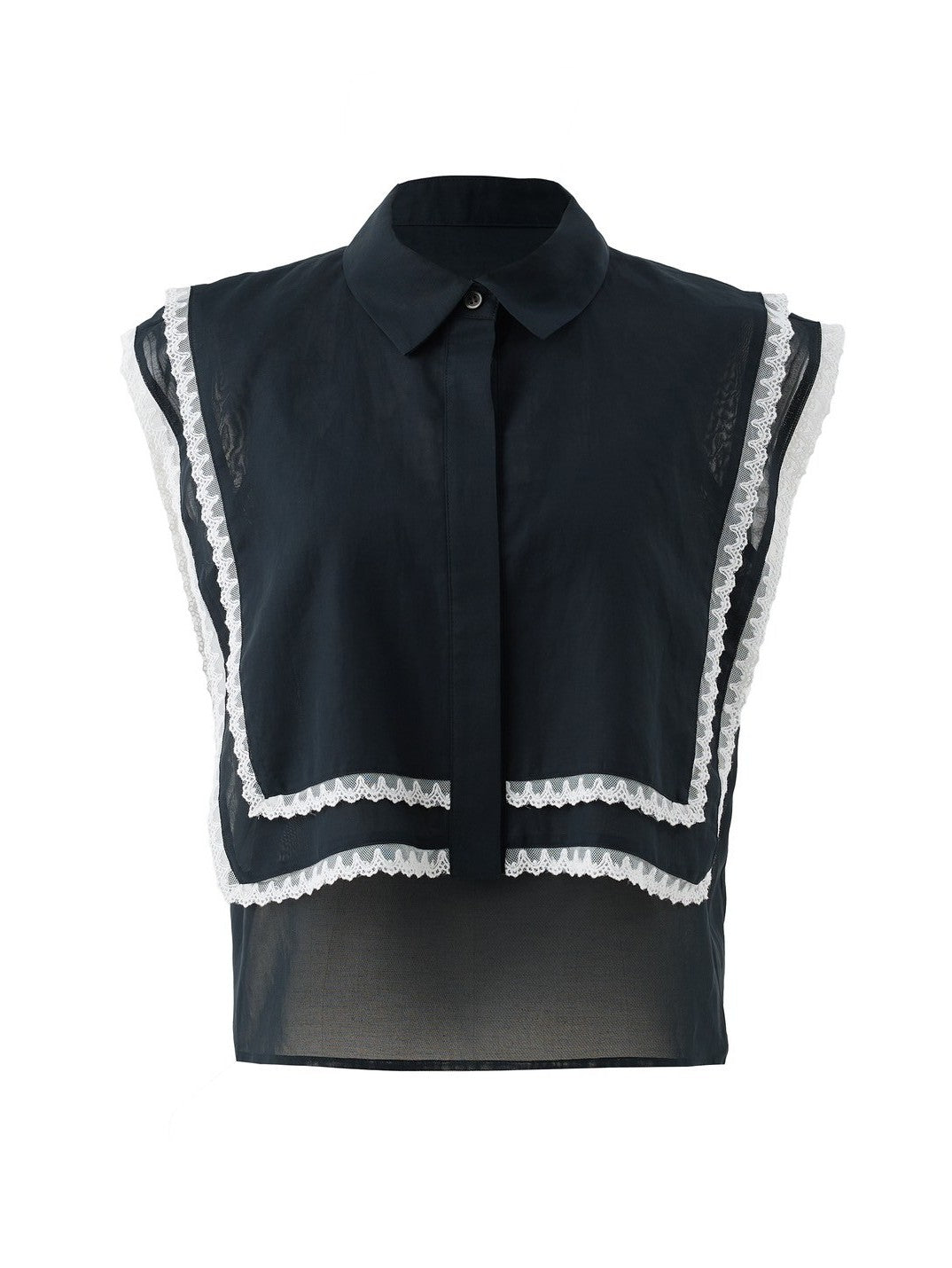 Scallop lace blouse issue