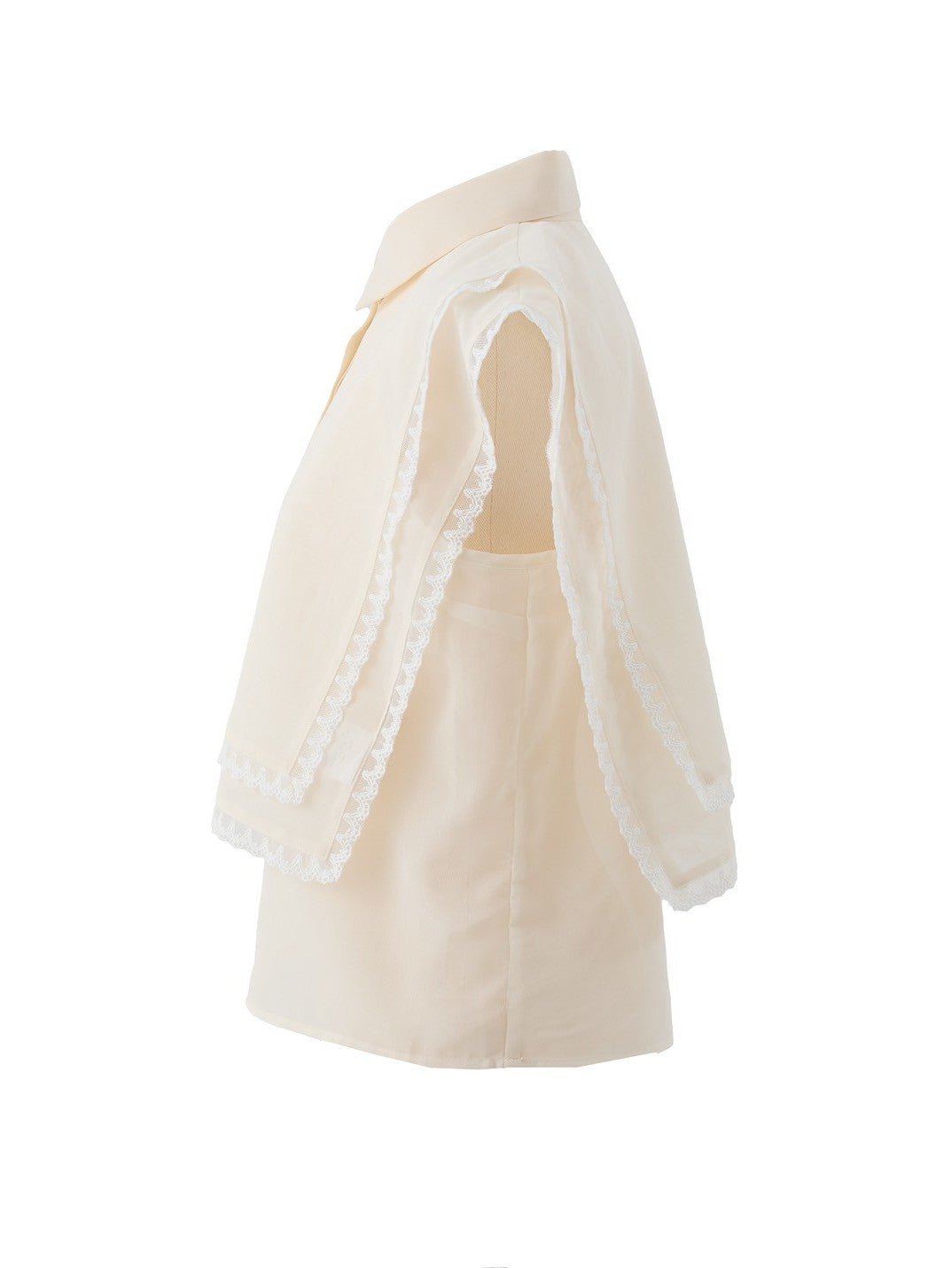 Scallop lace blouse issue