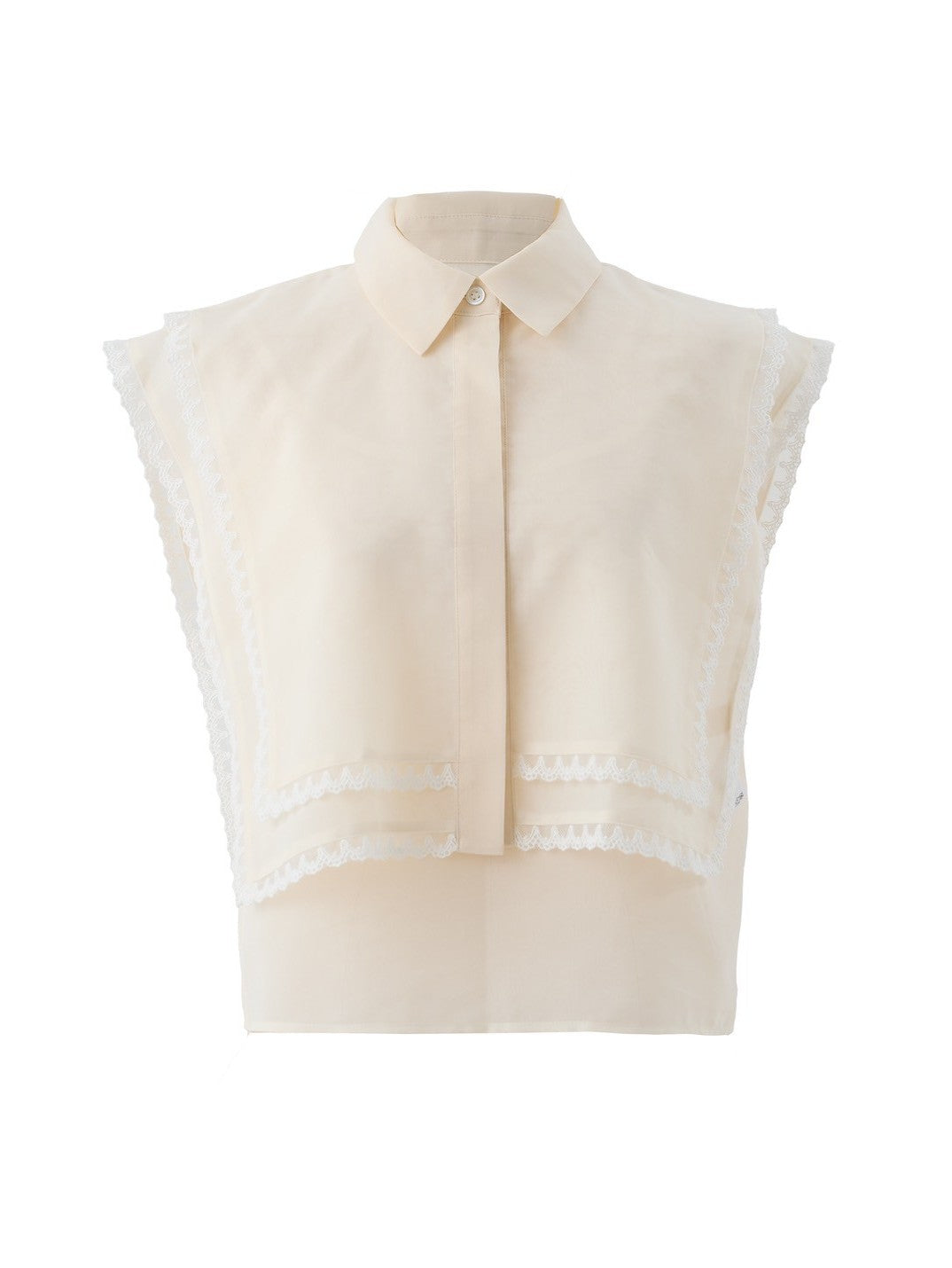 Scallop lace blouse issue