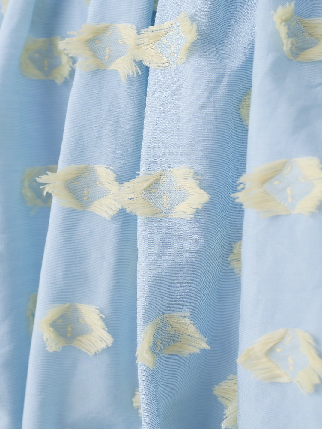 Louise Jacquard Skirt - Sax