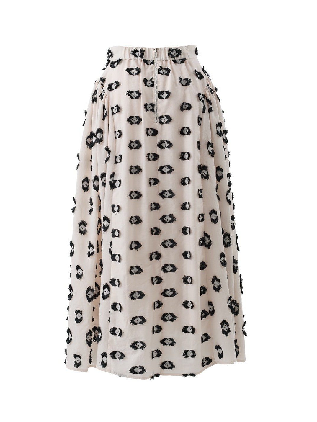 Louise Jacquard Skirt - Sax