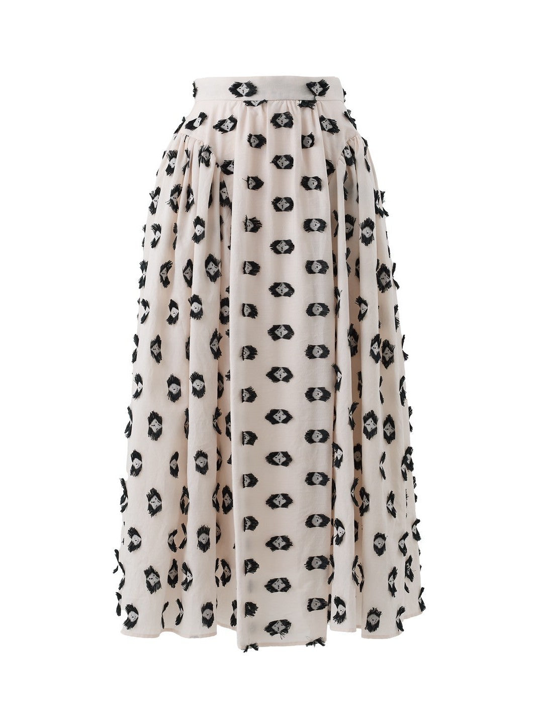 Louise Jacquard Skirt - Sax