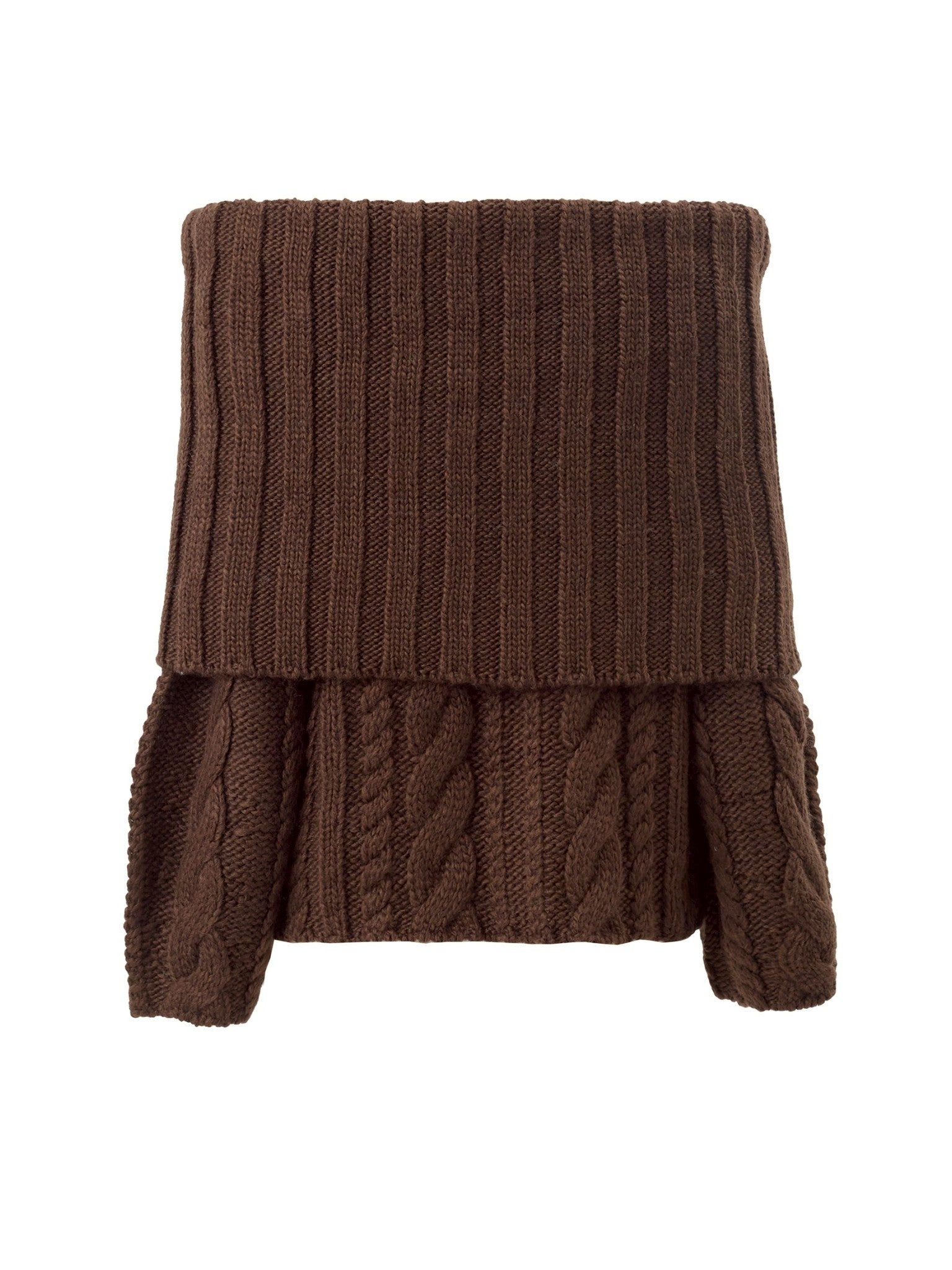 オフショルケーブルニット Malou