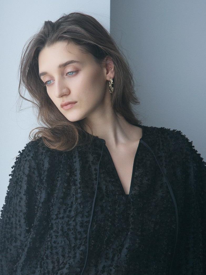 カットジャガードブラウス Margot