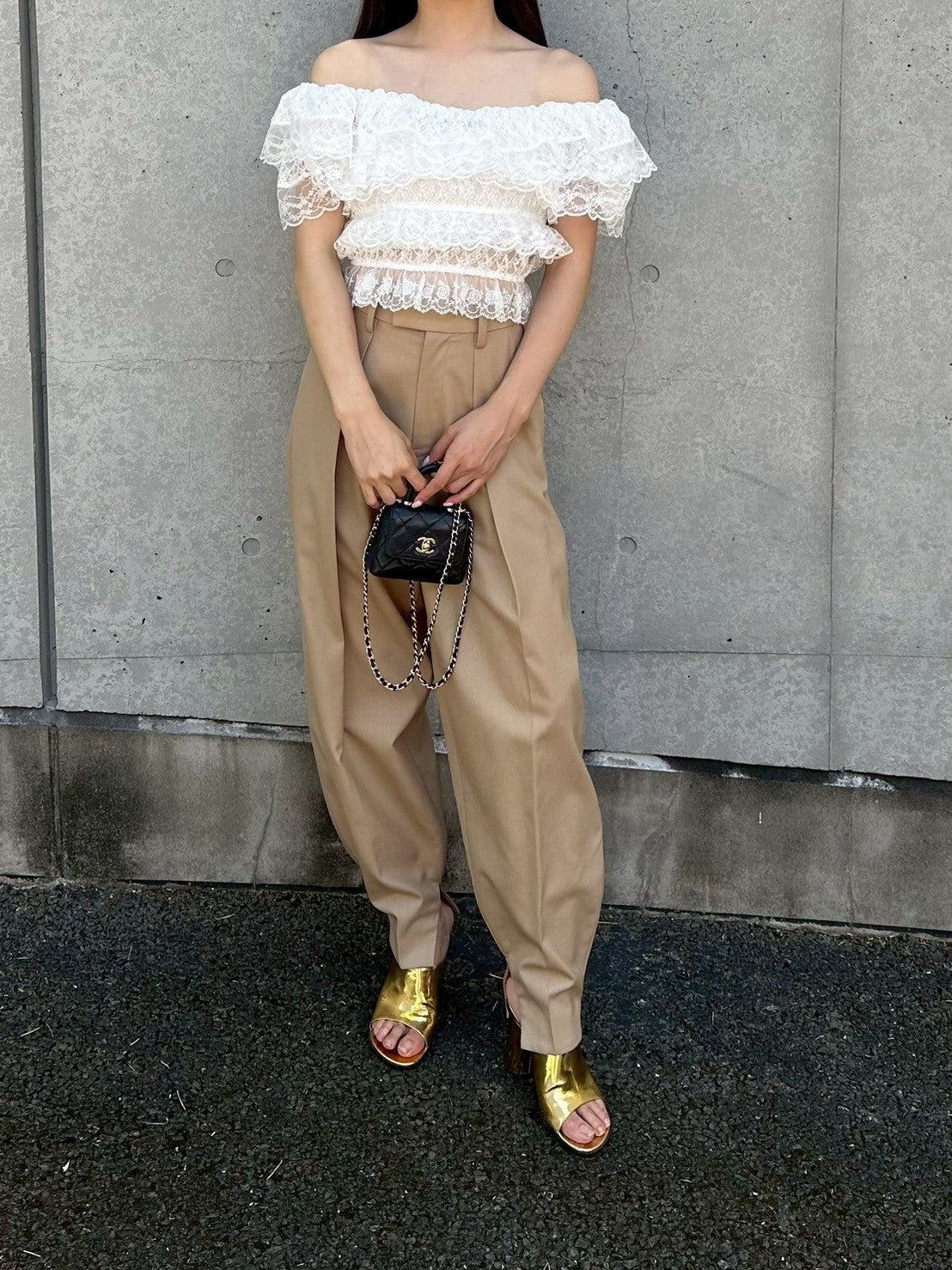 モデル身長:162㎝ / サイズ:0