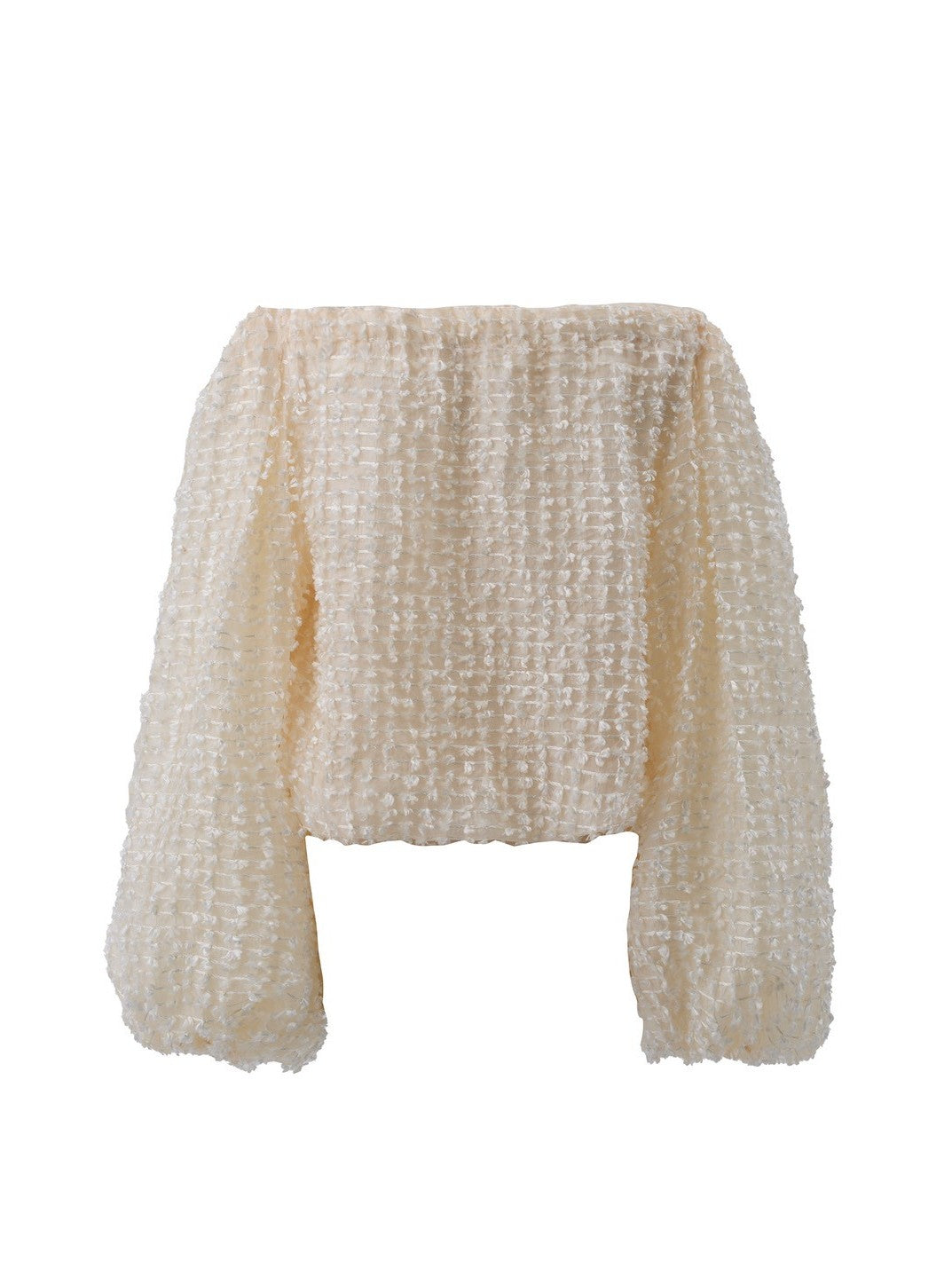 カットジャガードオフショルブラウス Nonce