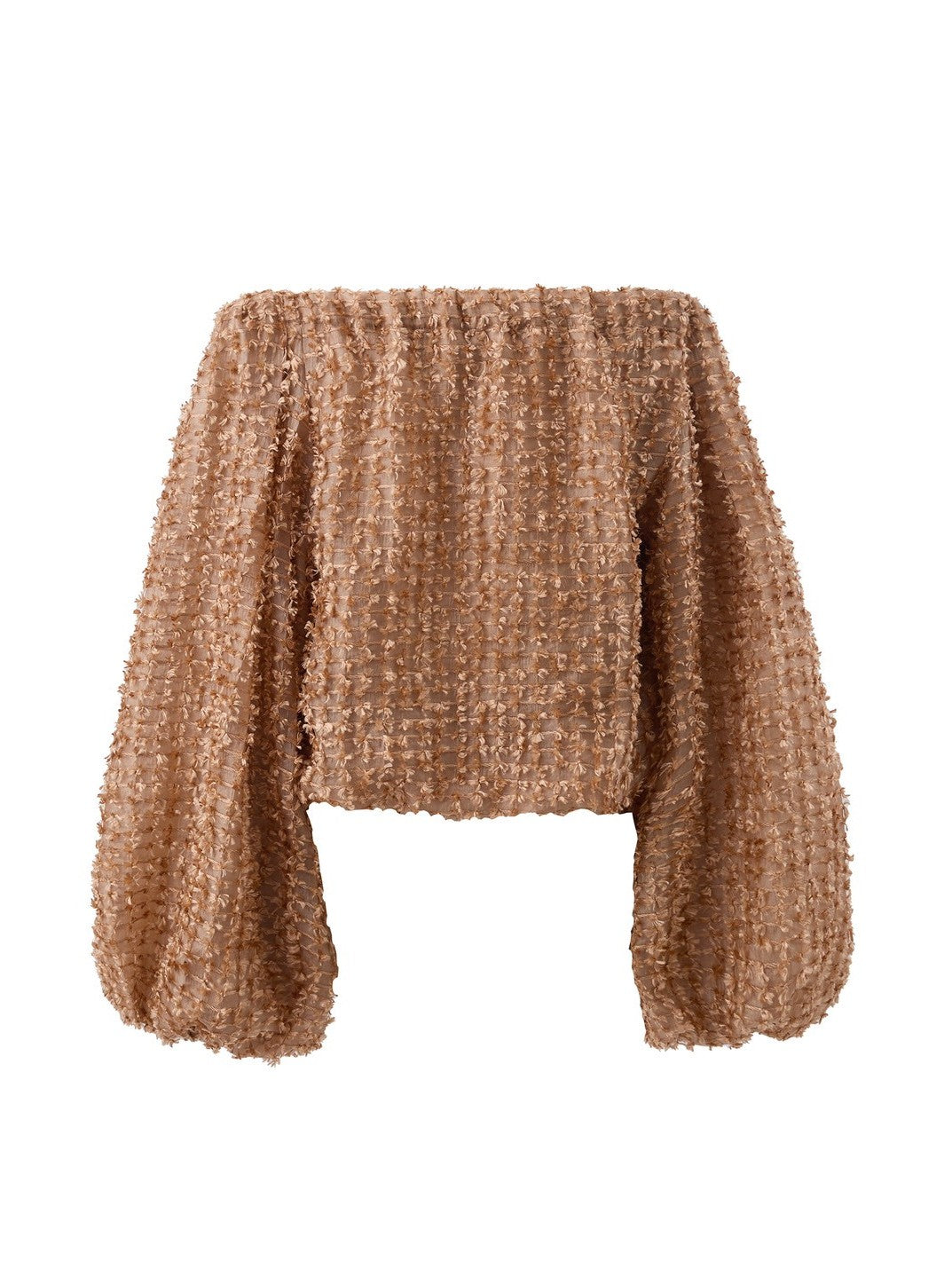 カットジャガードオフショルブラウス Nonce