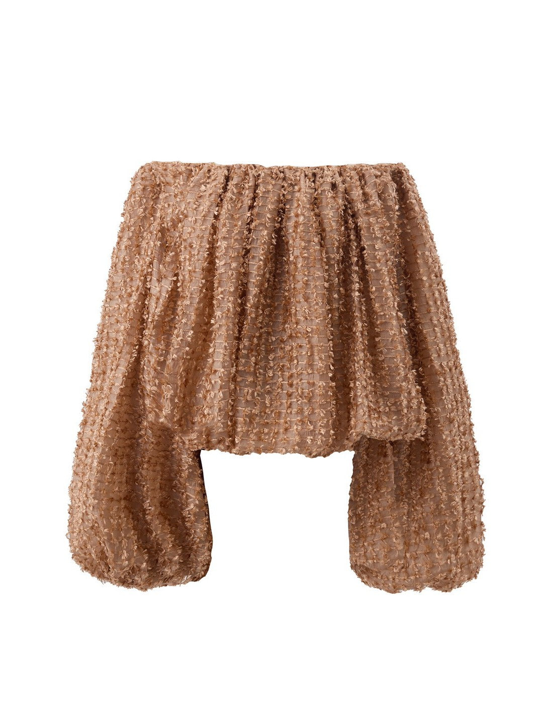 カットジャガードオフショルブラウス Nonce