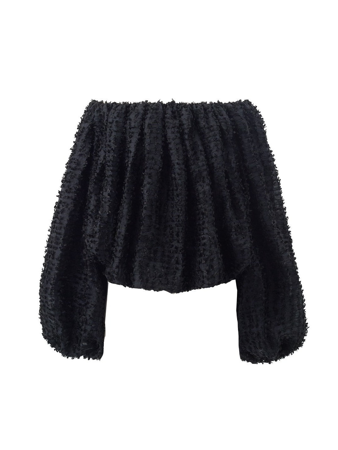 カットジャガードオフショルブラウス Nonce