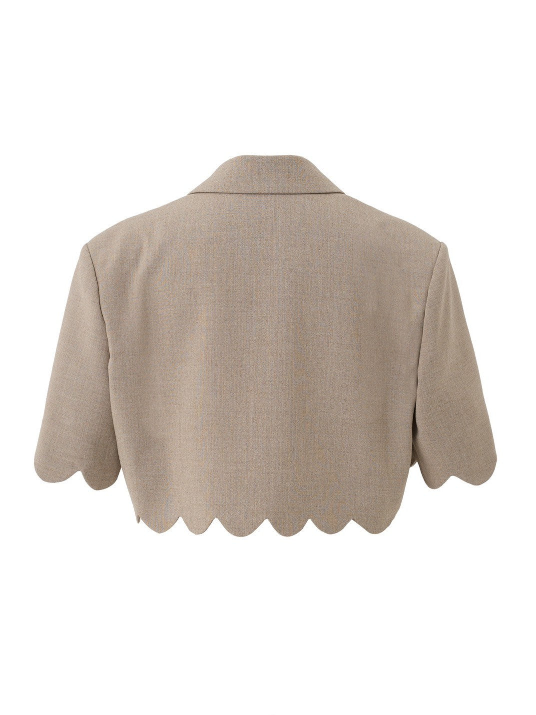 Raphael scallop jacket