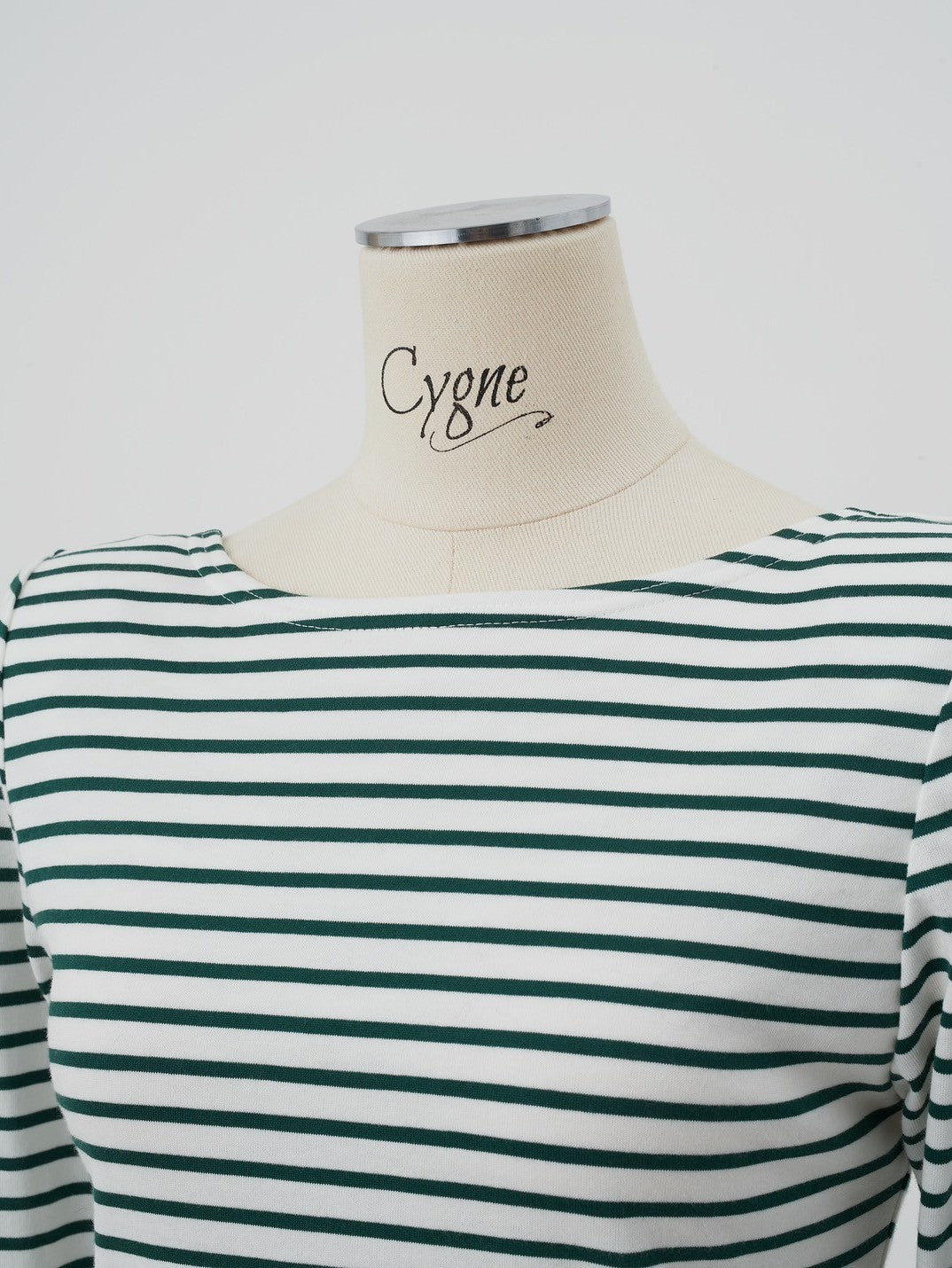 Back-open striped top by Renald