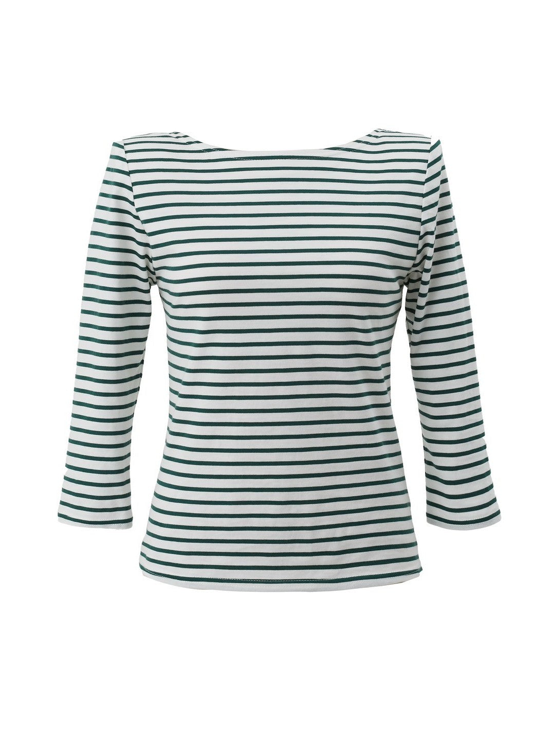 Back-open striped top by Renald