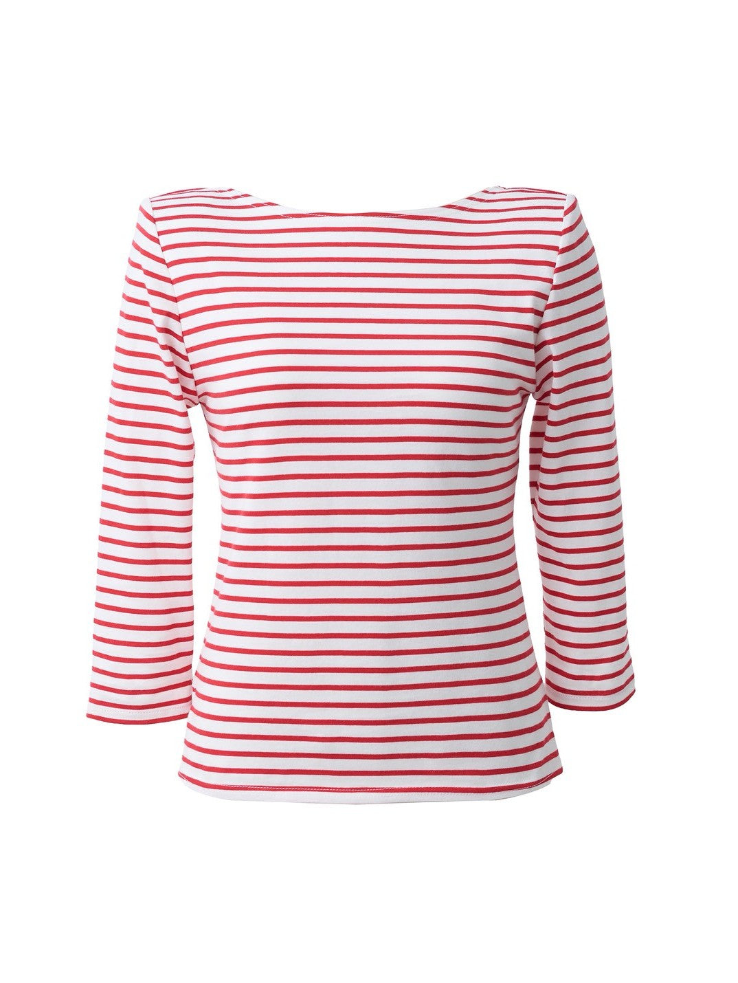 Back-open striped top by Renald