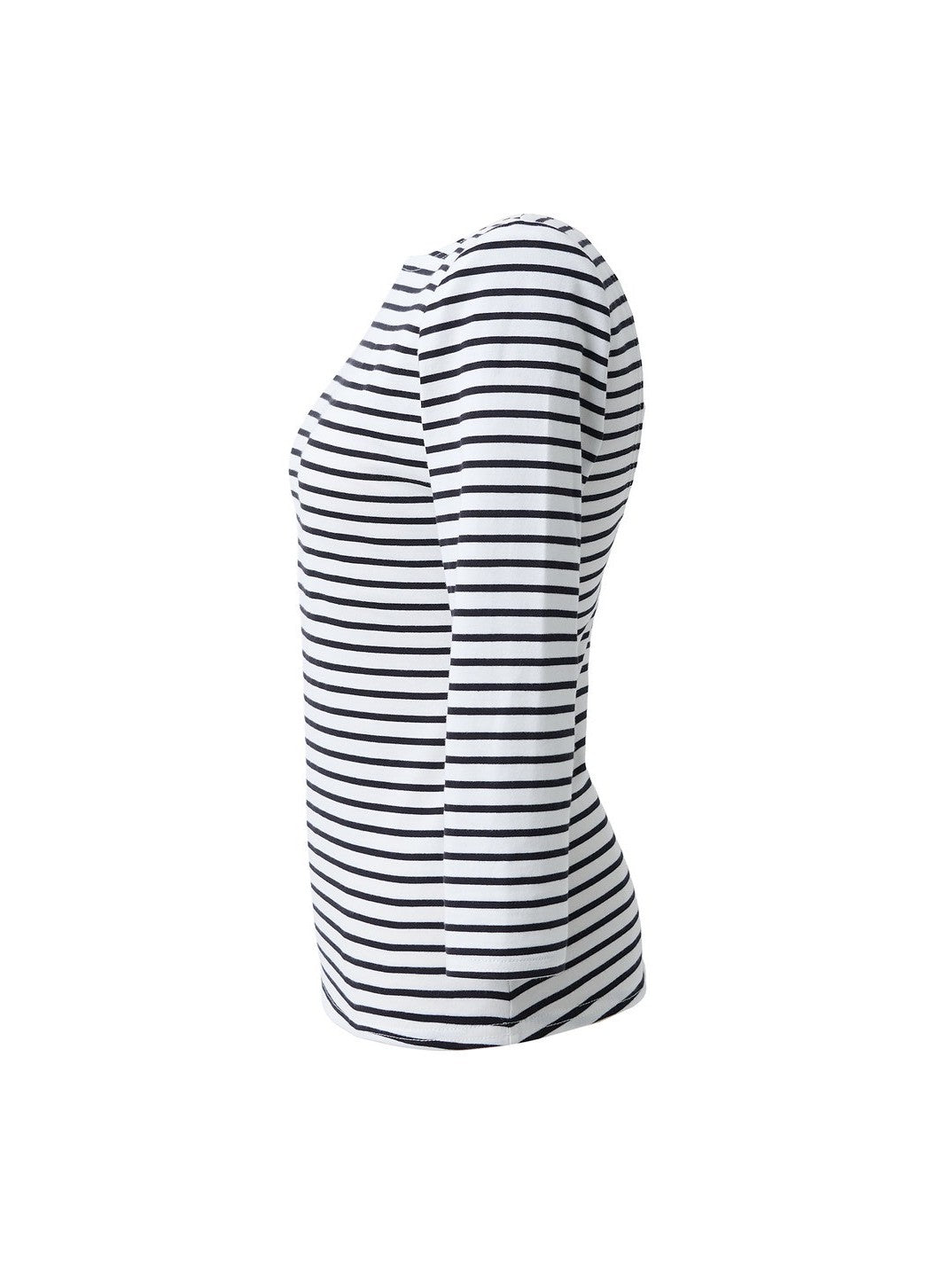 Back-open striped top by Renald