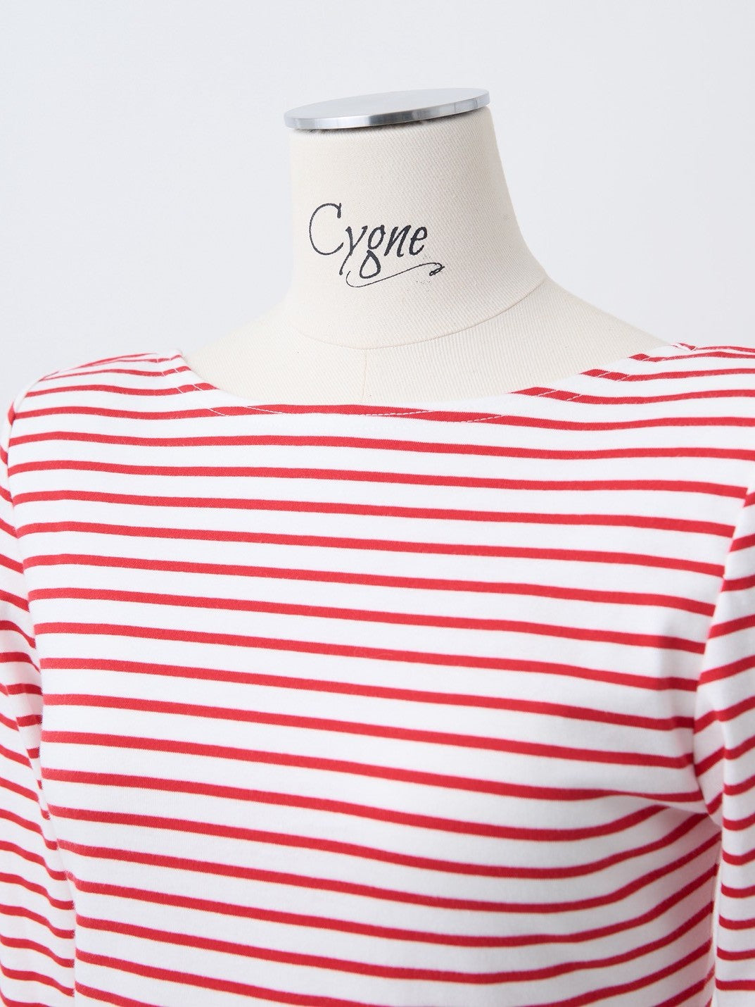 Back-open striped top by Renald