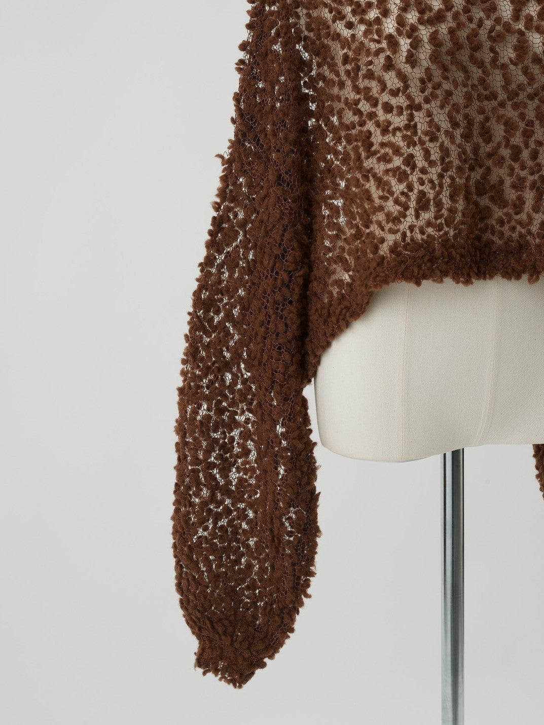 Samuel See-through Popcorn Knit