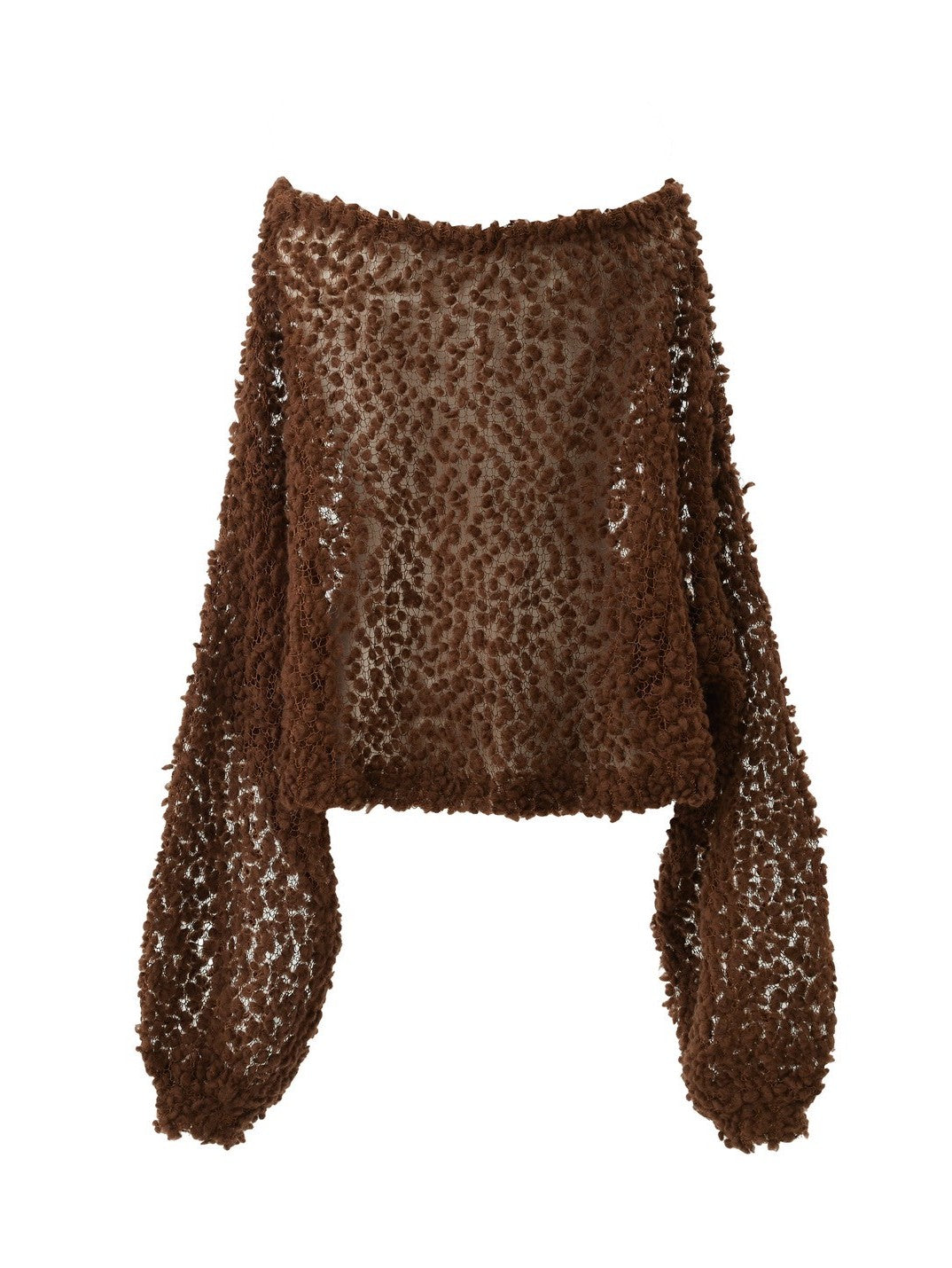 Samuel See-through Popcorn Knit