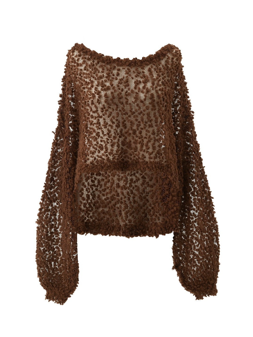 Samuel See-through Popcorn Knit