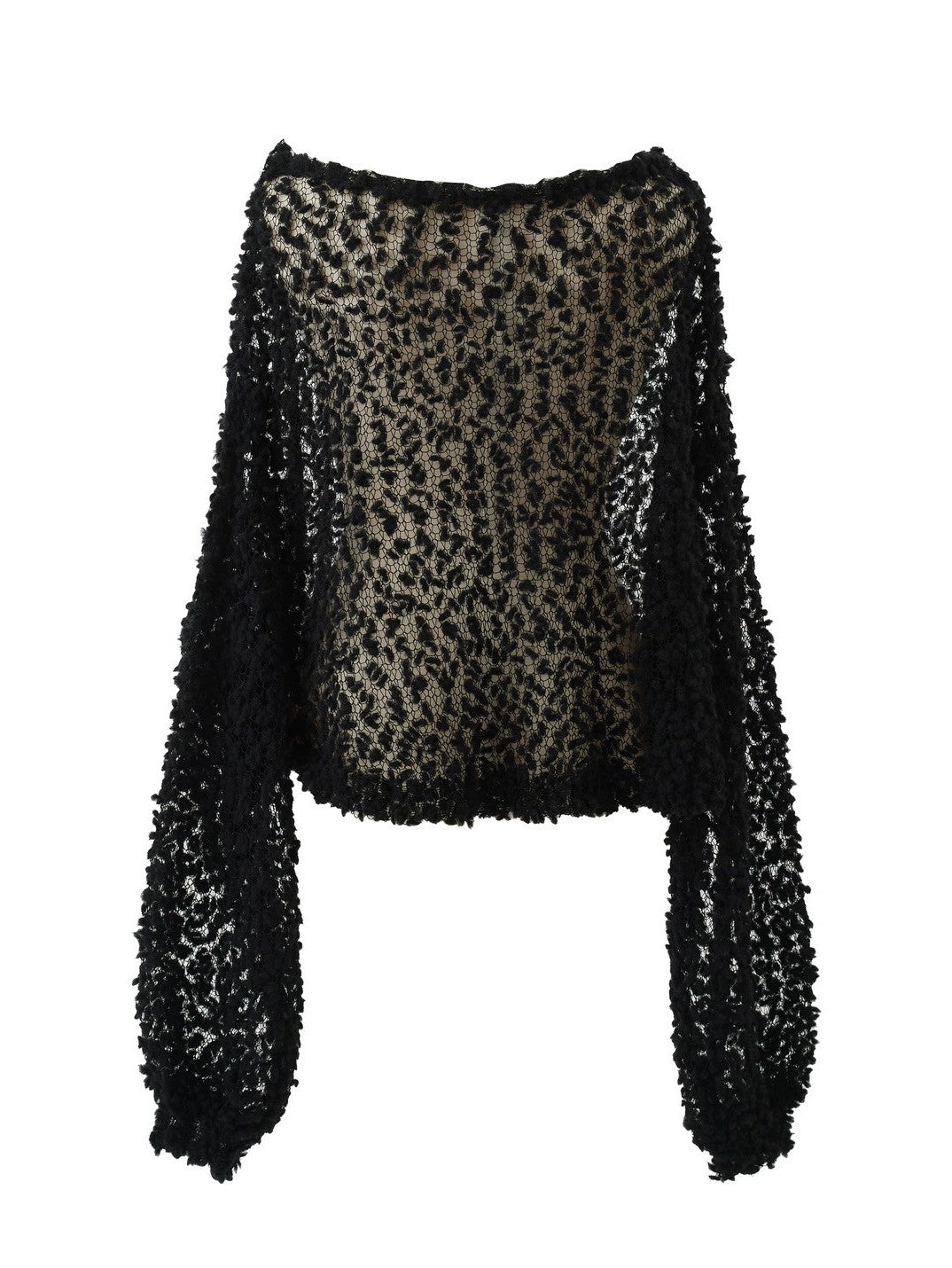 Samuel See-through Popcorn Knit