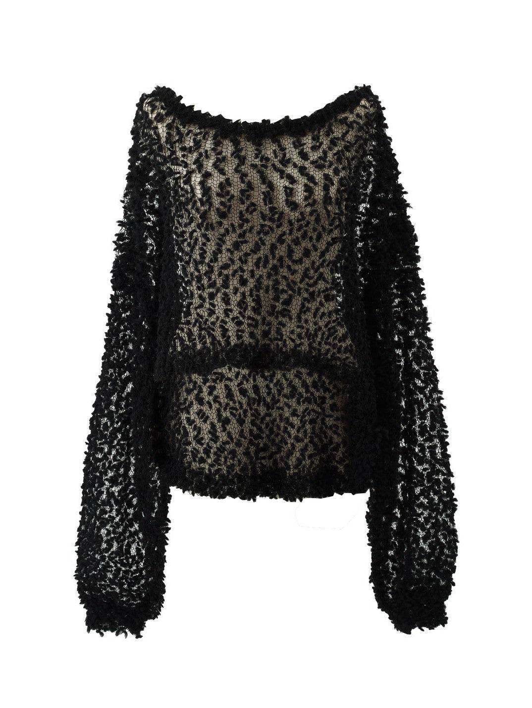 Samuel See-through Popcorn Knit