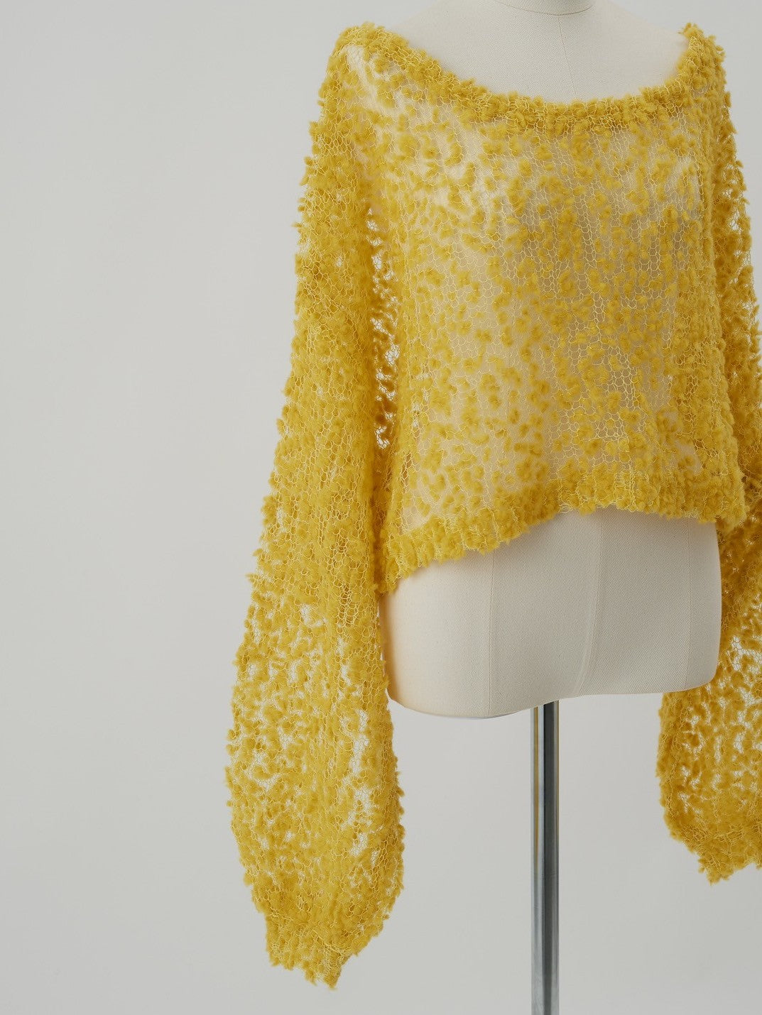 Samuel See-through Popcorn Knit