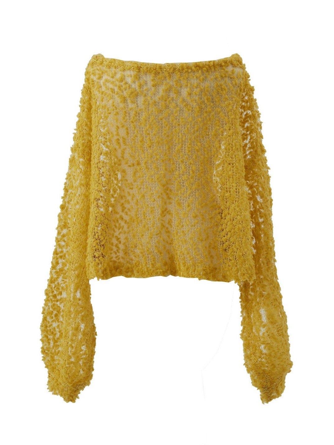 Samuel See-through Popcorn Knit